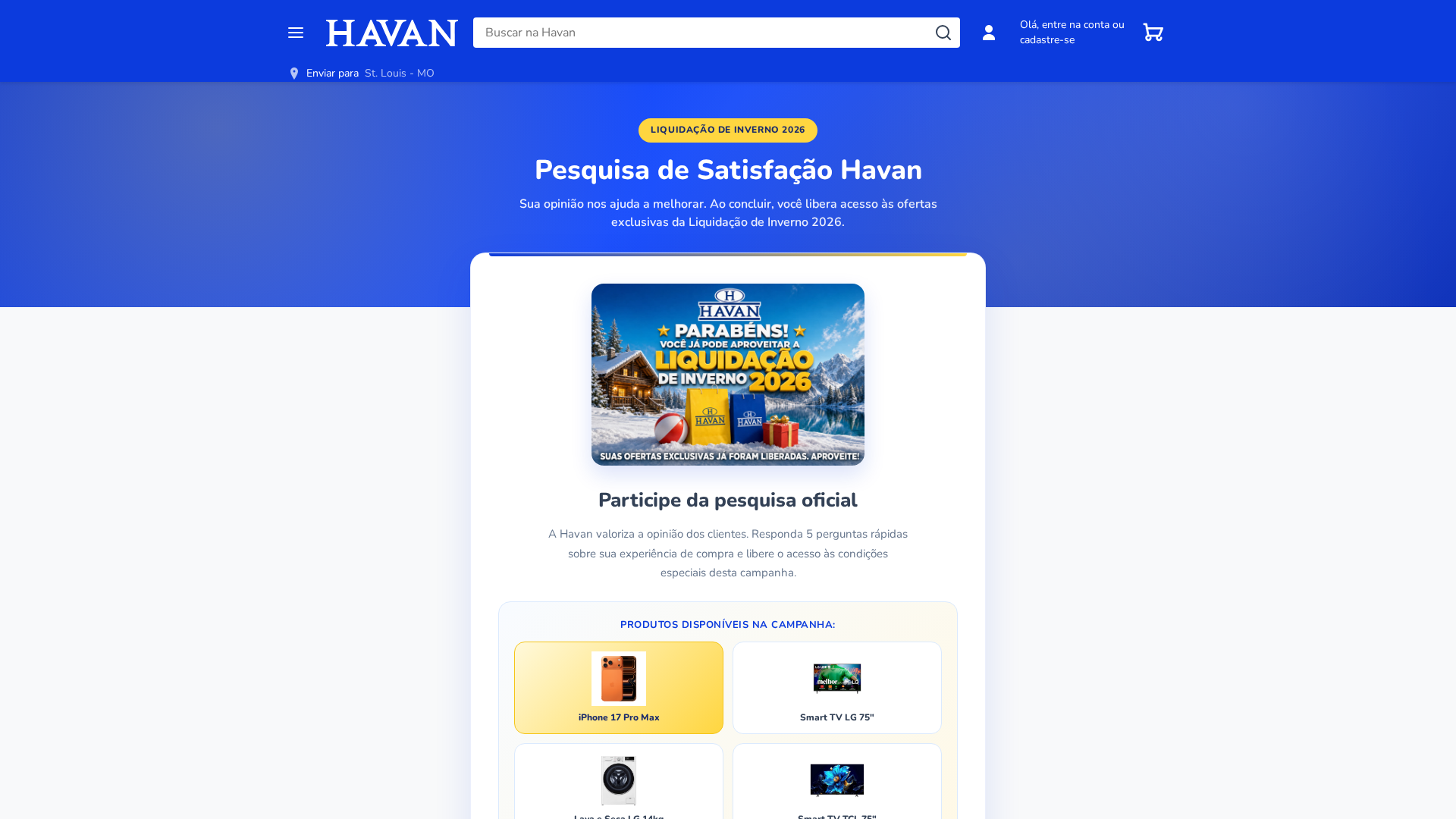 Screenshot of havan-black.vercel.app