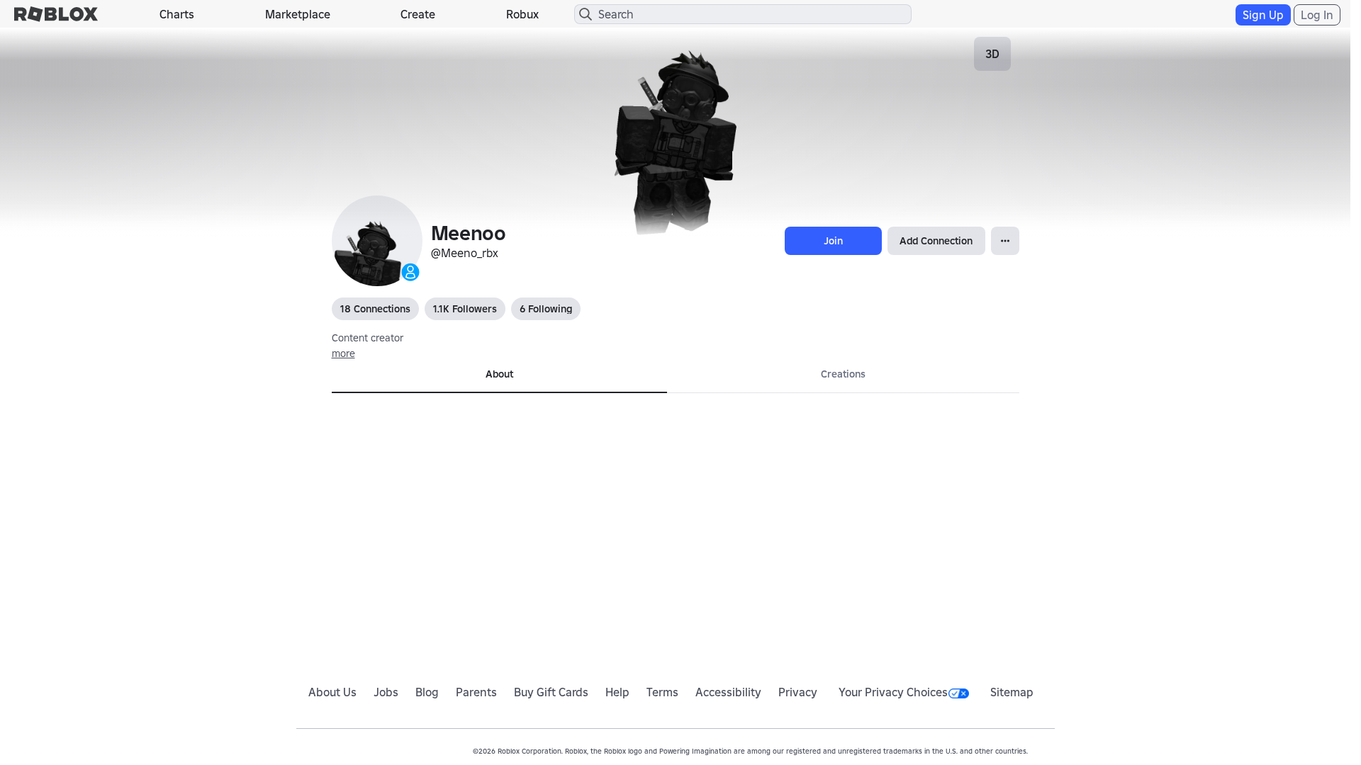 Screenshot of www.roblox.com.bi