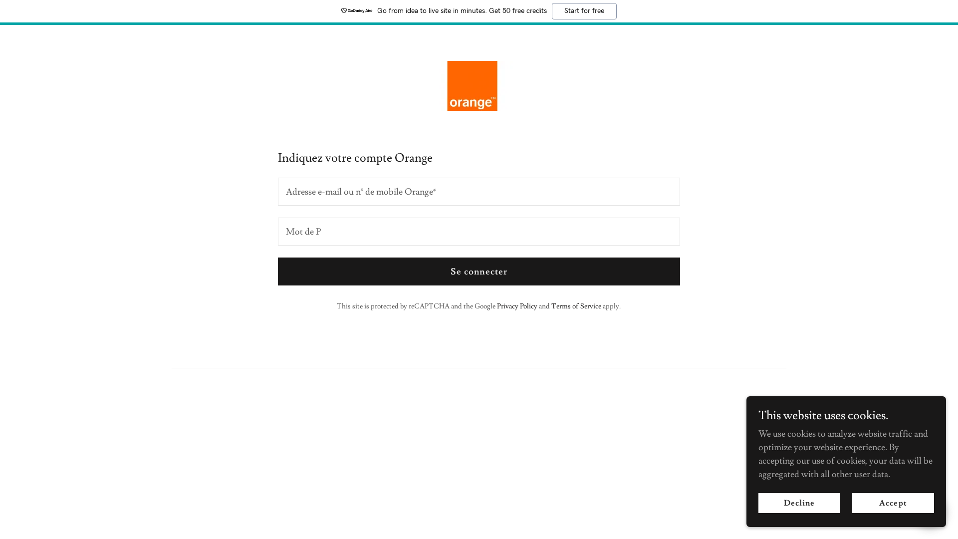 Screenshot of site-za331bkqa.godaddysites.com