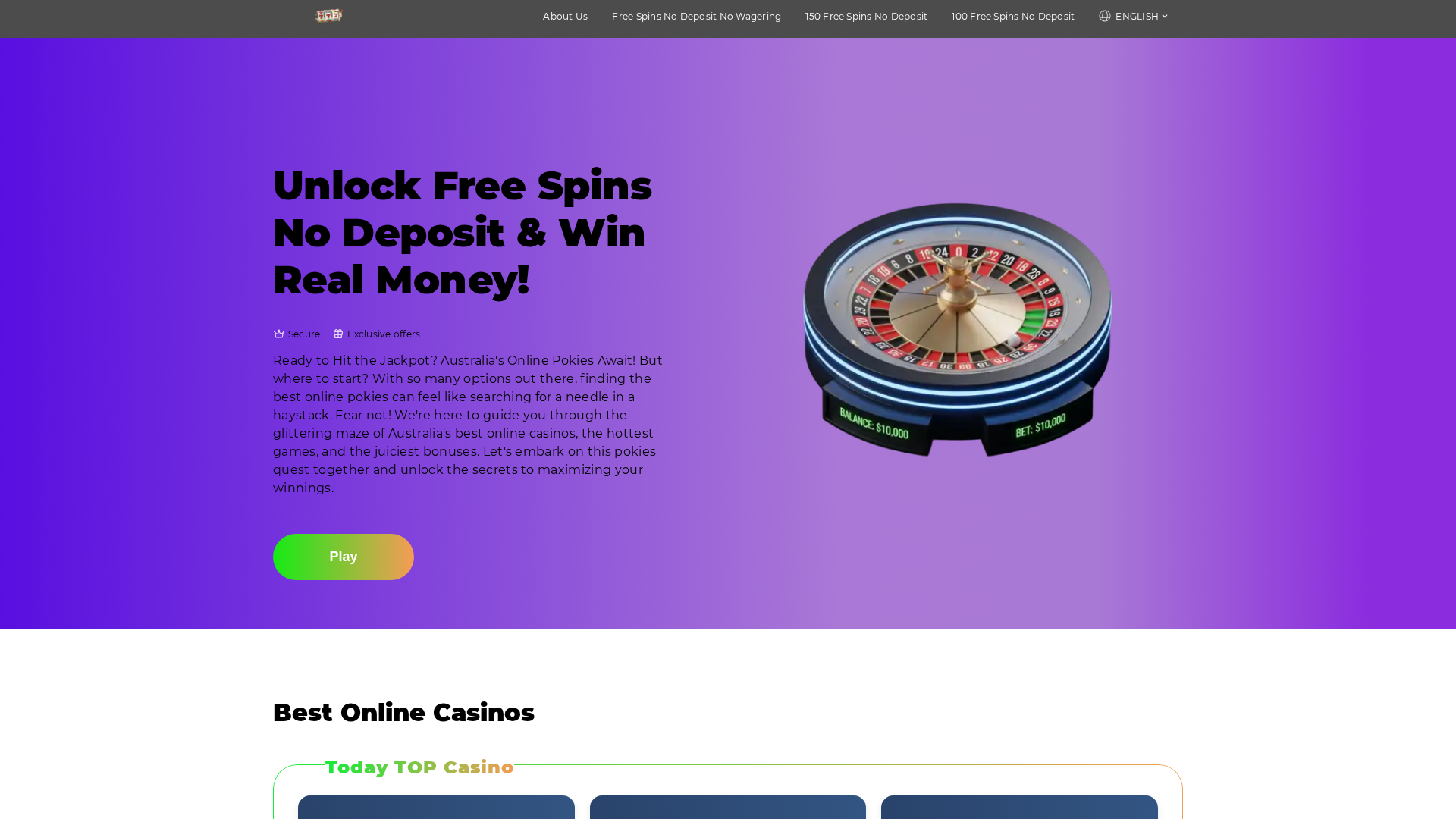 Screenshot of free-spins-no-deposit-aus.com