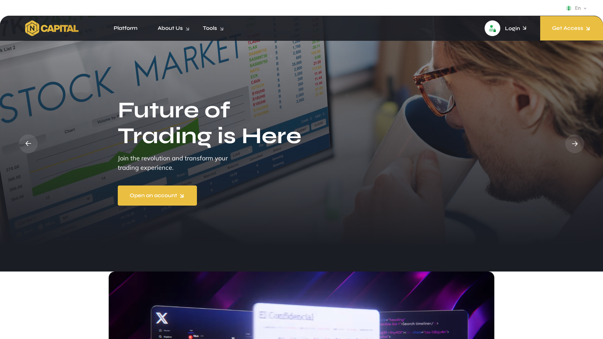 Screenshot of affncap.com