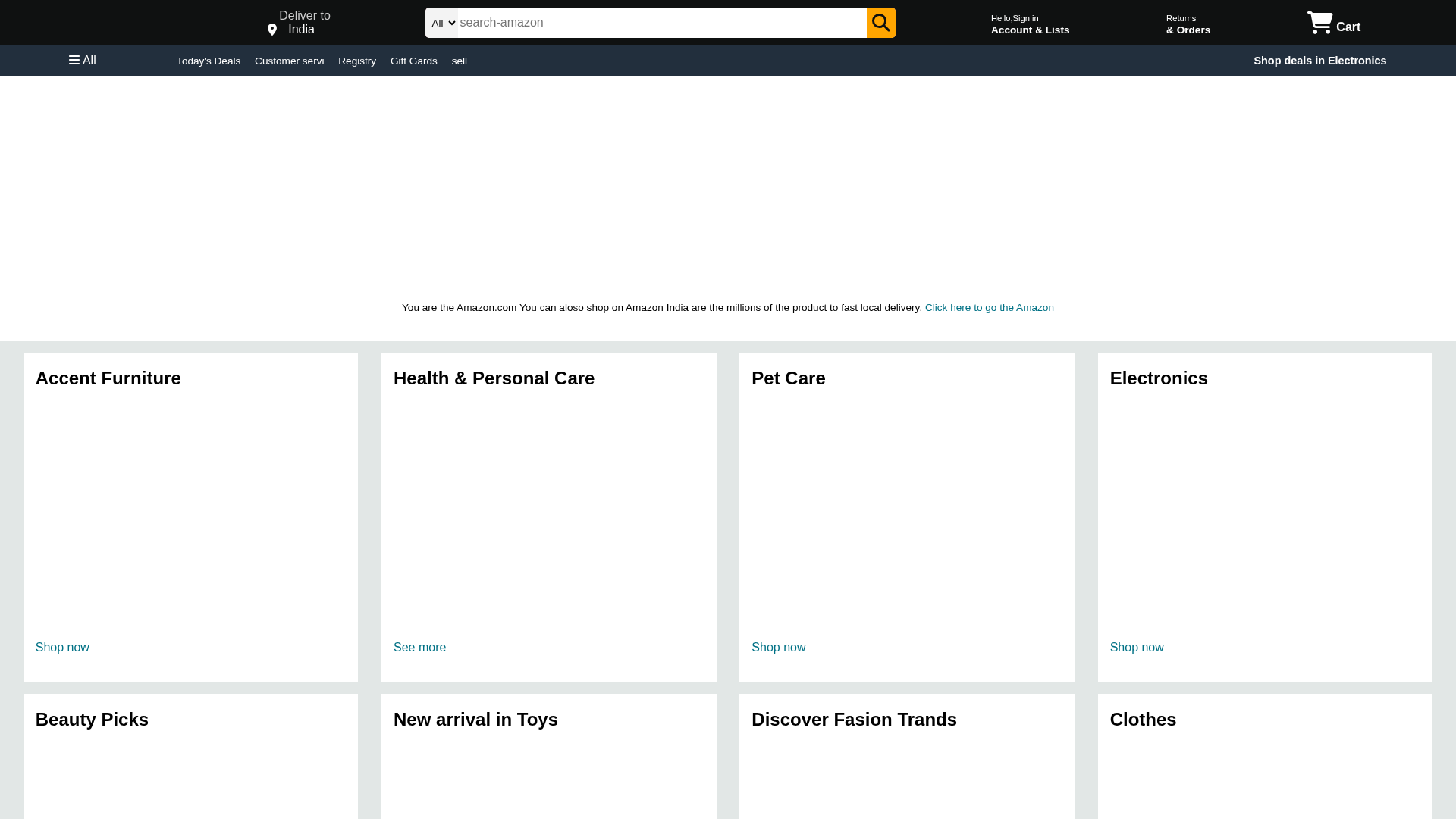 Screenshot of amazonwebclone-alpha.vercel.app