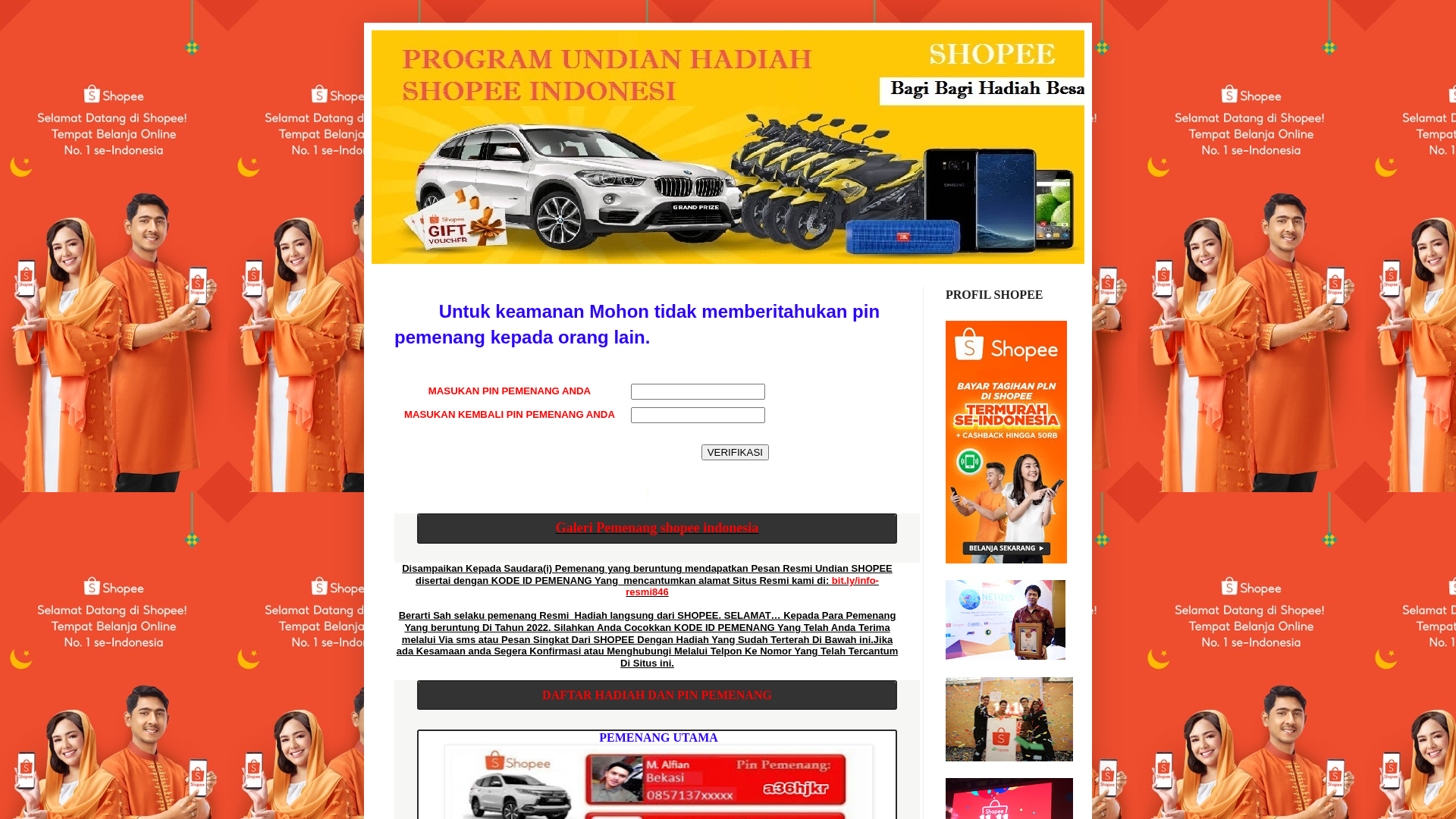 Screenshot of www.info-resmi846.blogspot.com