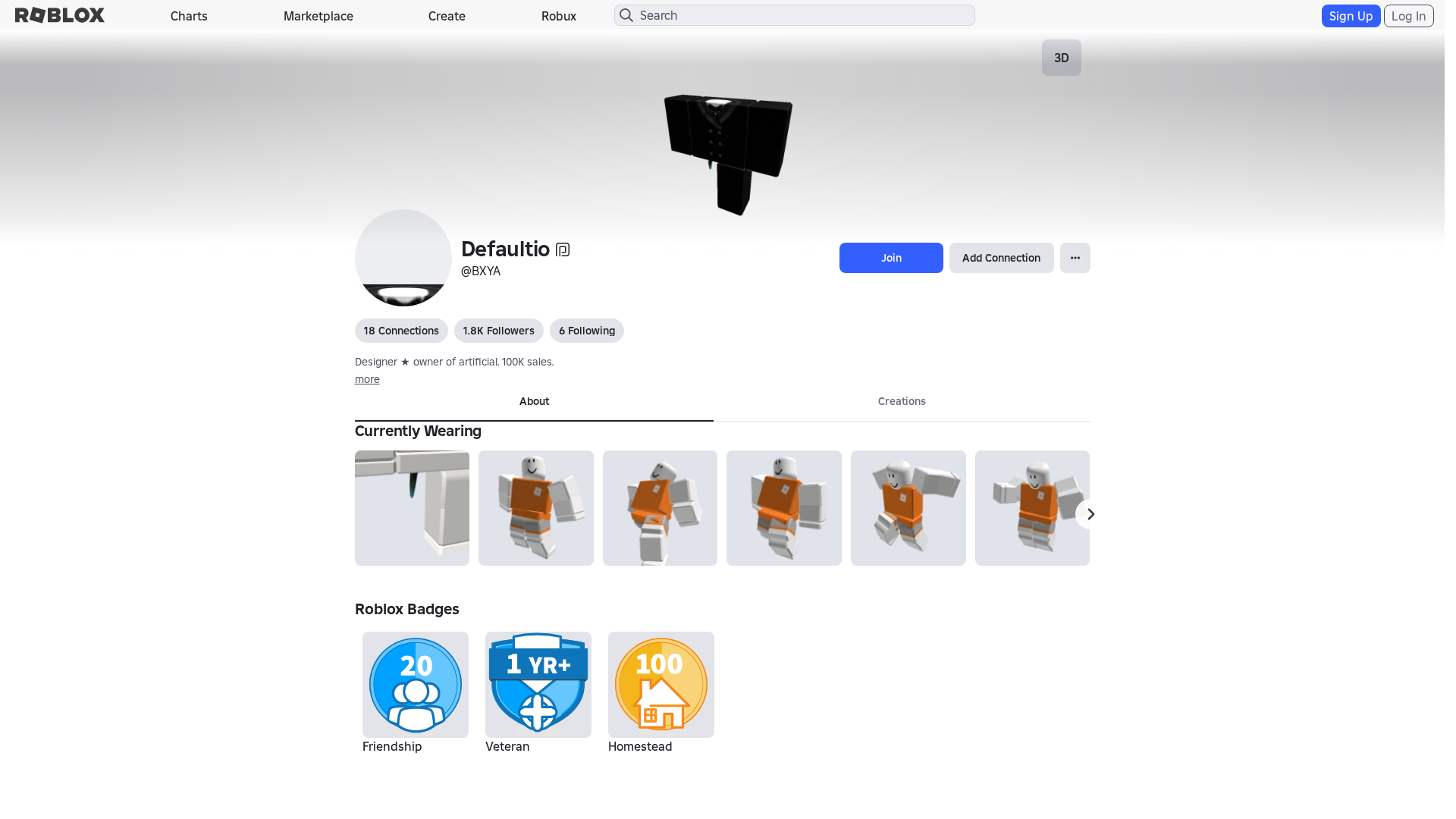 Screenshot of www.roblox.com.ml