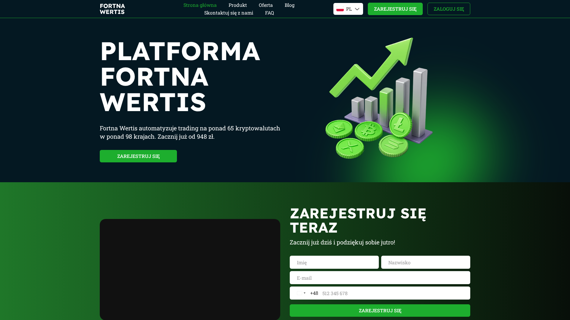 Screenshot of fortna-wertis.com