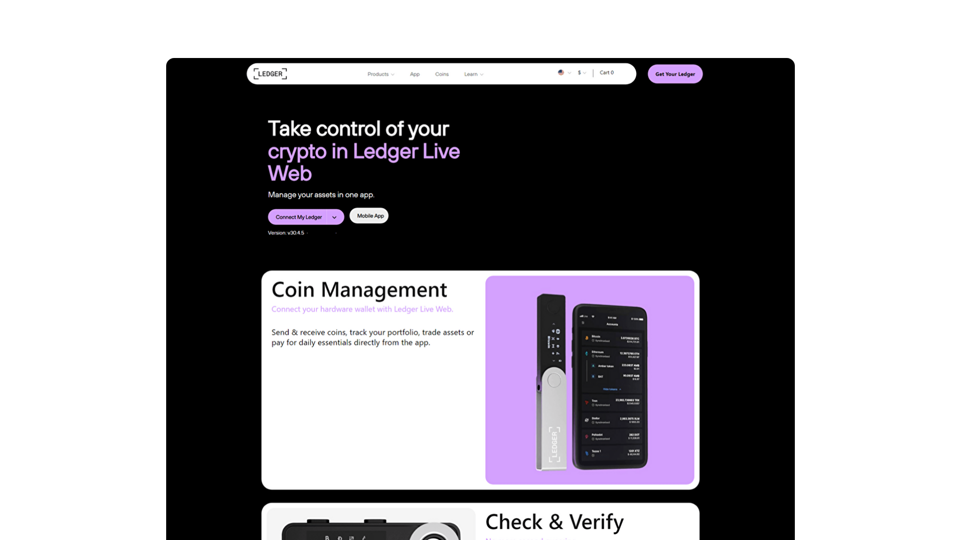 Screenshot of help-ledglive-app-cdn.square.site