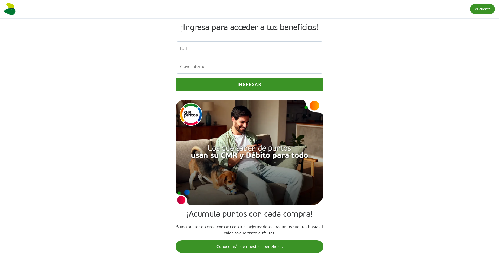 Screenshot of www.beneficiosyoportunidades.com