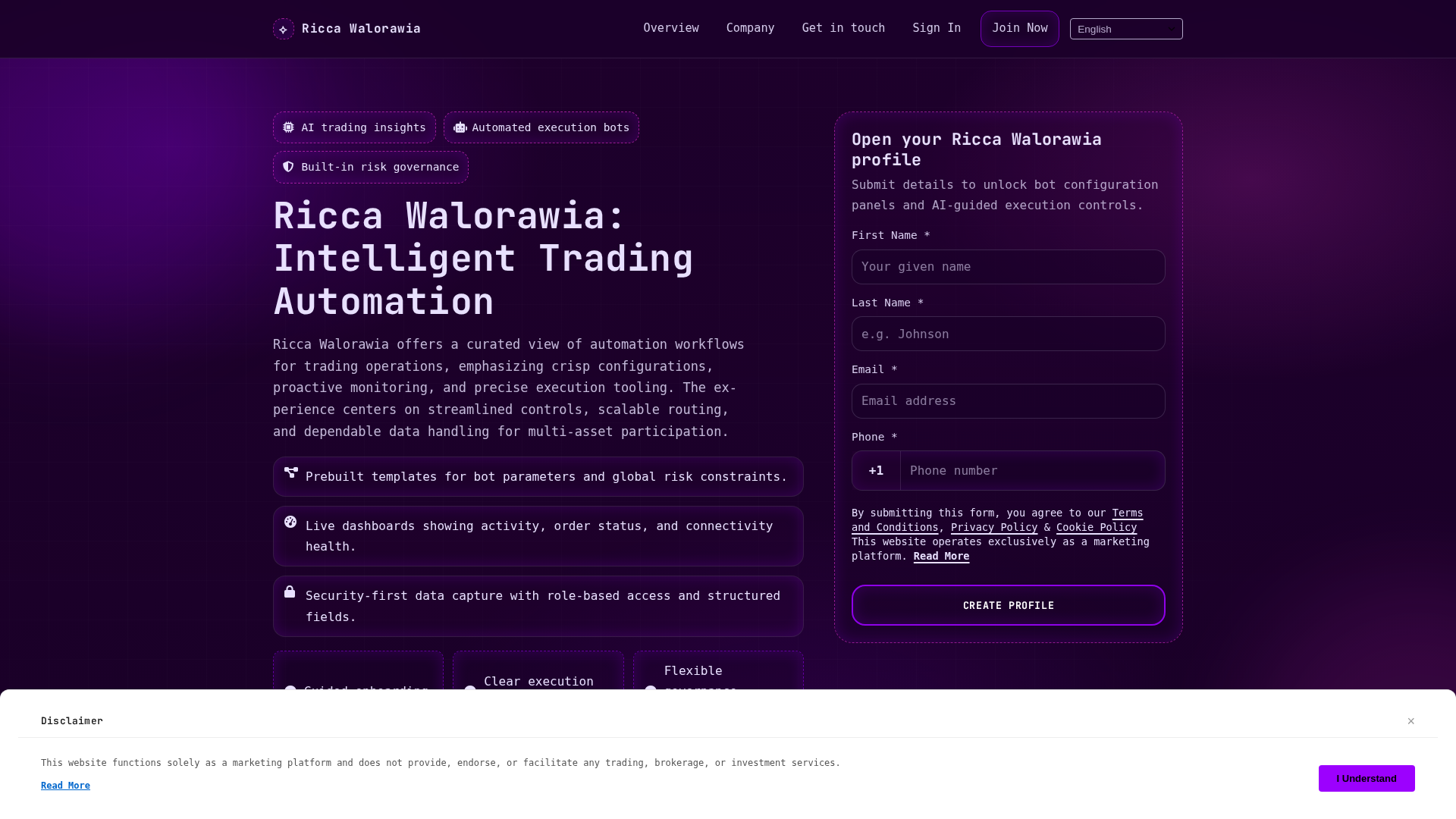 Screenshot of riccawalorawia.pro