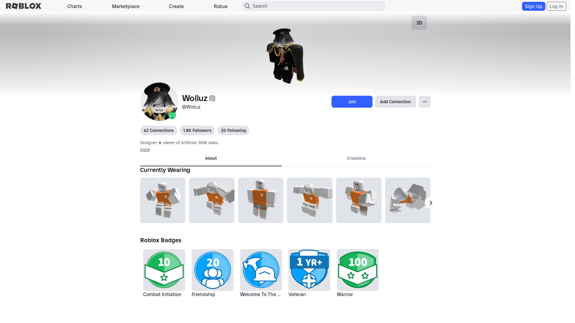 Screenshot of www.roblox.com.mu