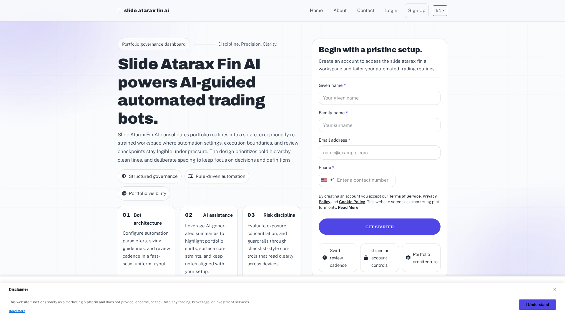 Screenshot of slideataraxfinai.pro