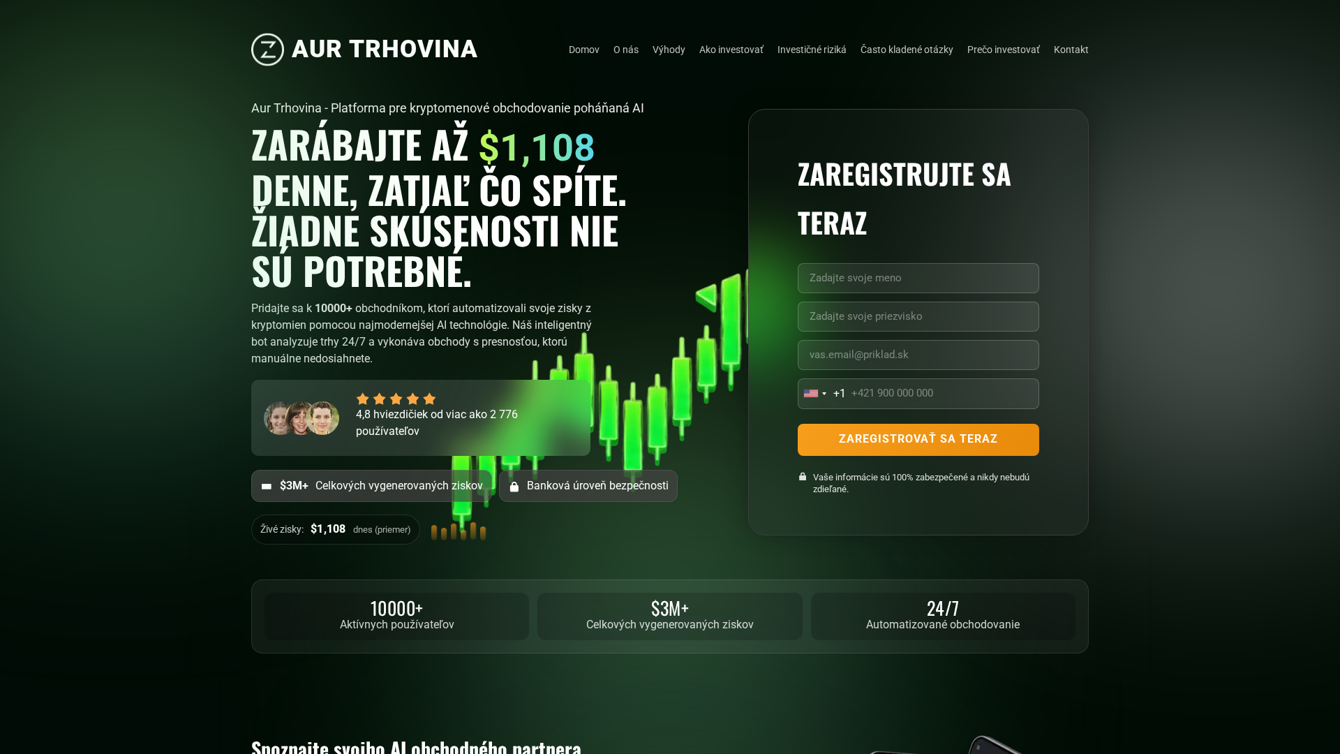 Screenshot of aurtrhovina.net