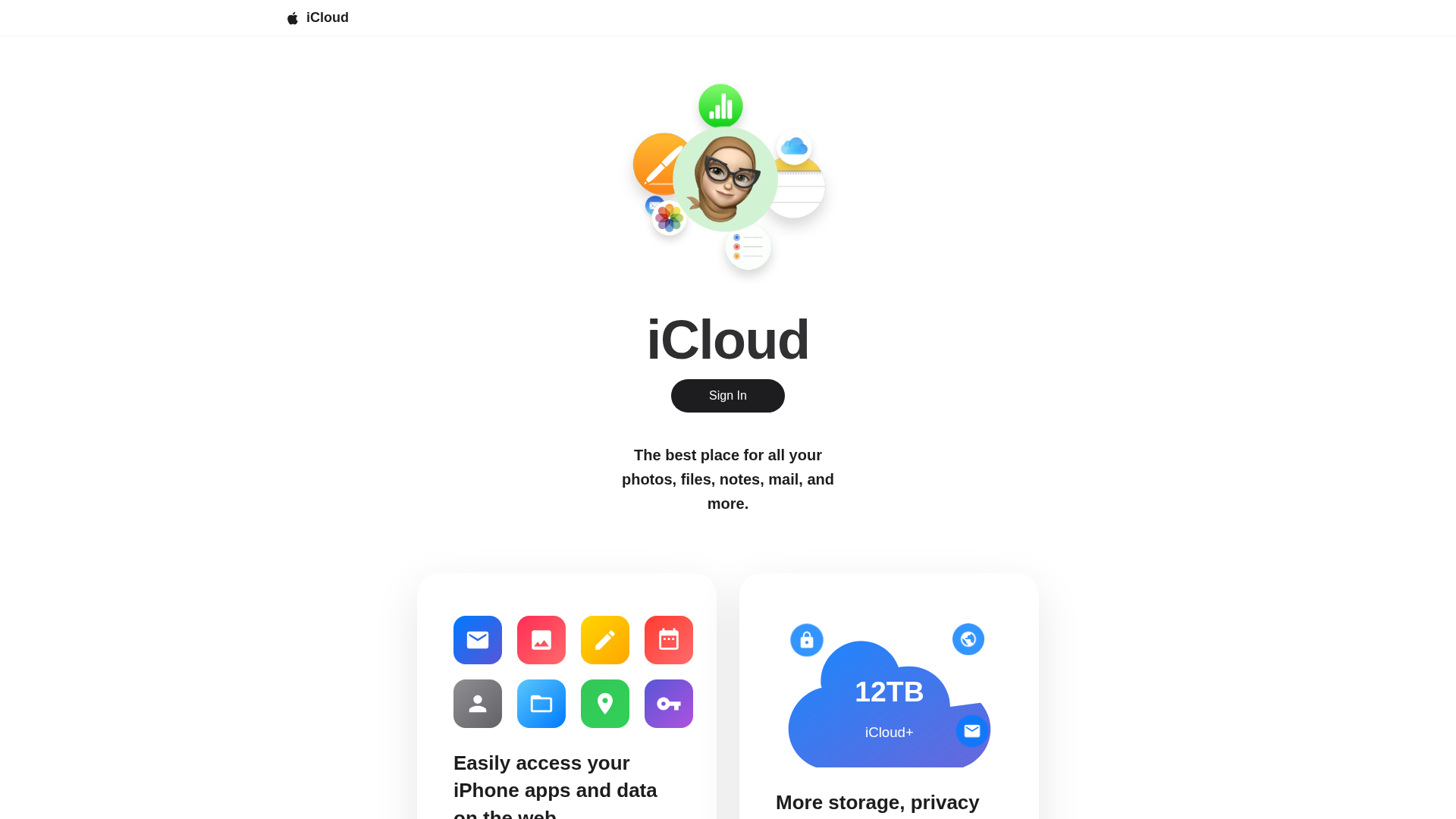 Screenshot of www.apple-lcioud.com