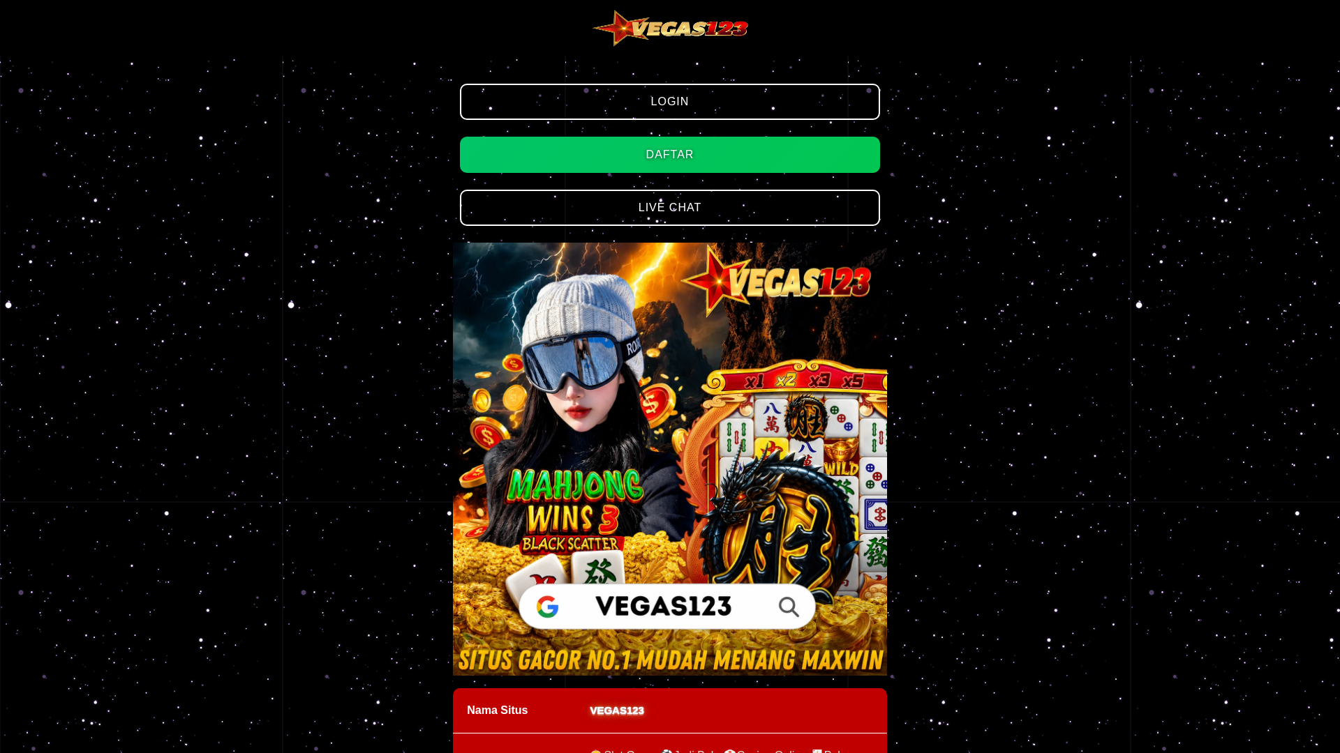 Screenshot of lusi.eatojaiburger.com