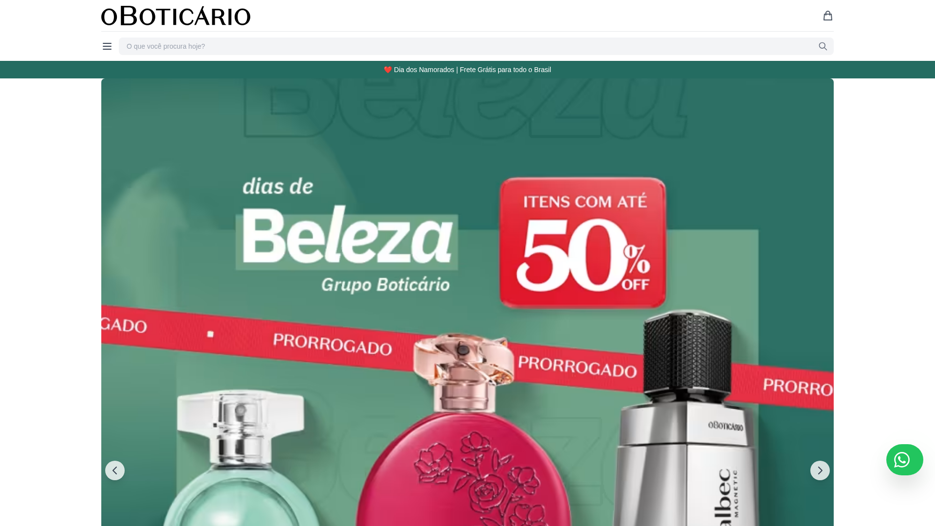 Screenshot of oboticario--revendas.vercel.app