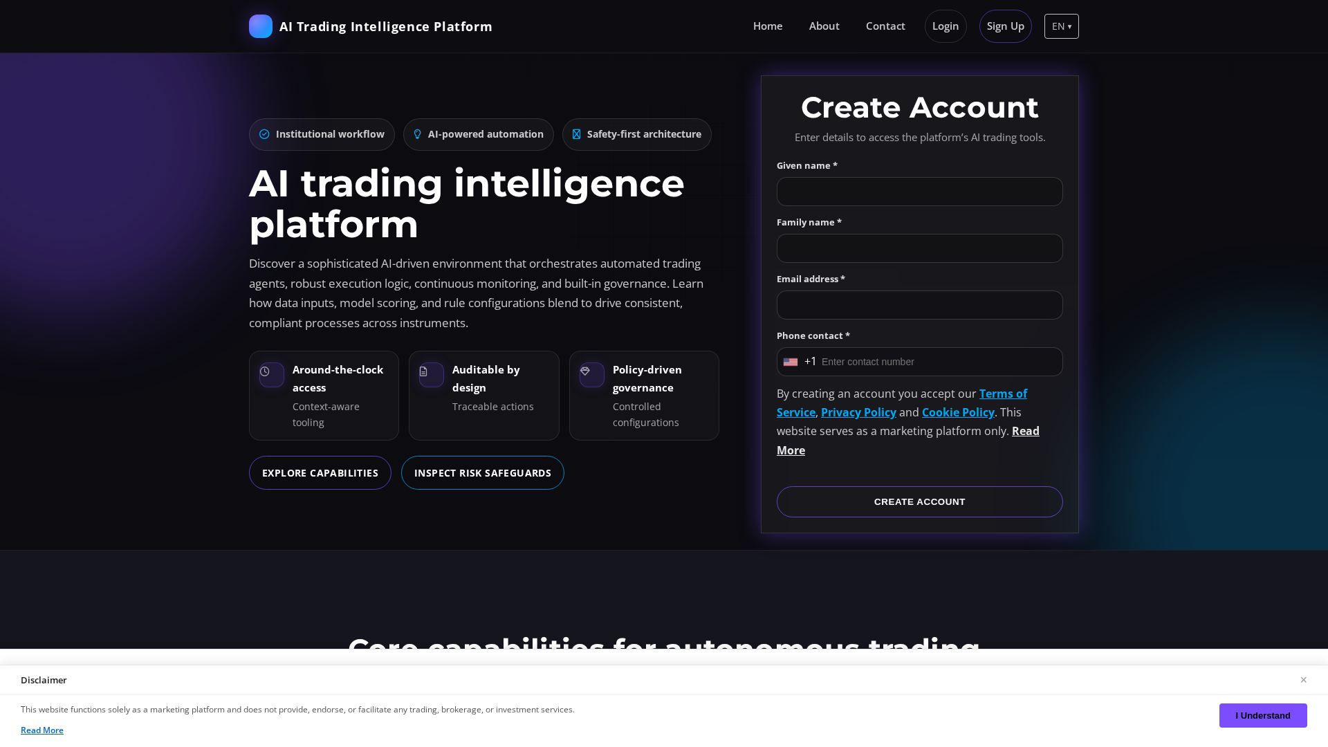 Screenshot of plateformedintelligenceartificiellepourletrading.shop