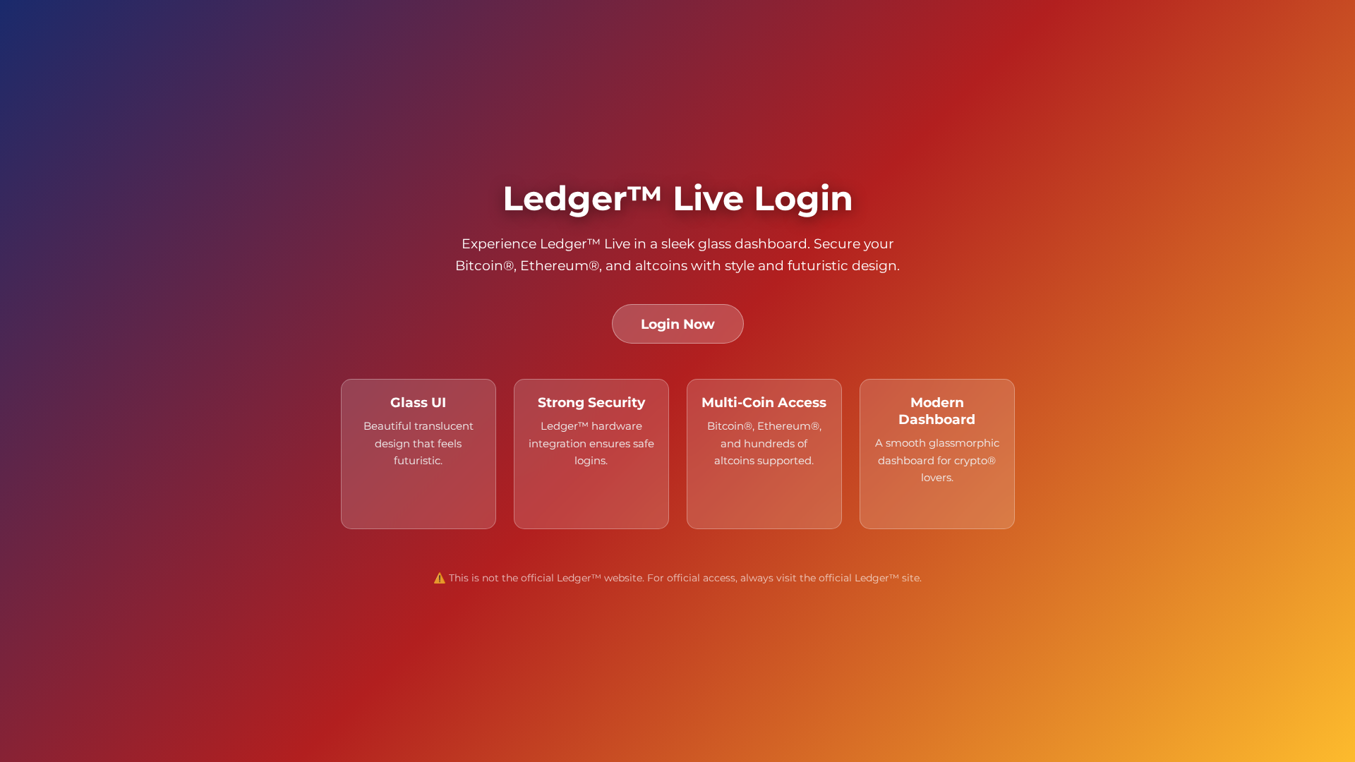 Screenshot of home-ledgr-login-io.pages.dev