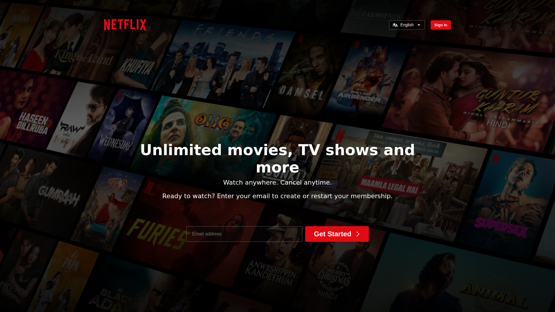 Screenshot of netflix-clone-delta-hazel.vercel.app