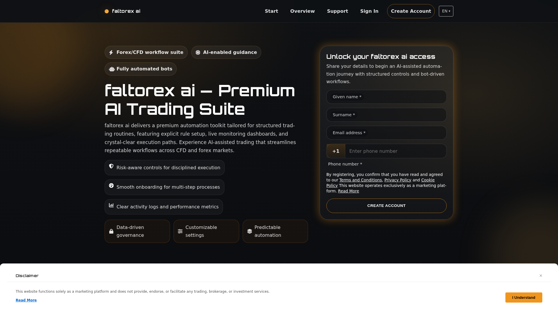 Screenshot of faltorexai.pro
