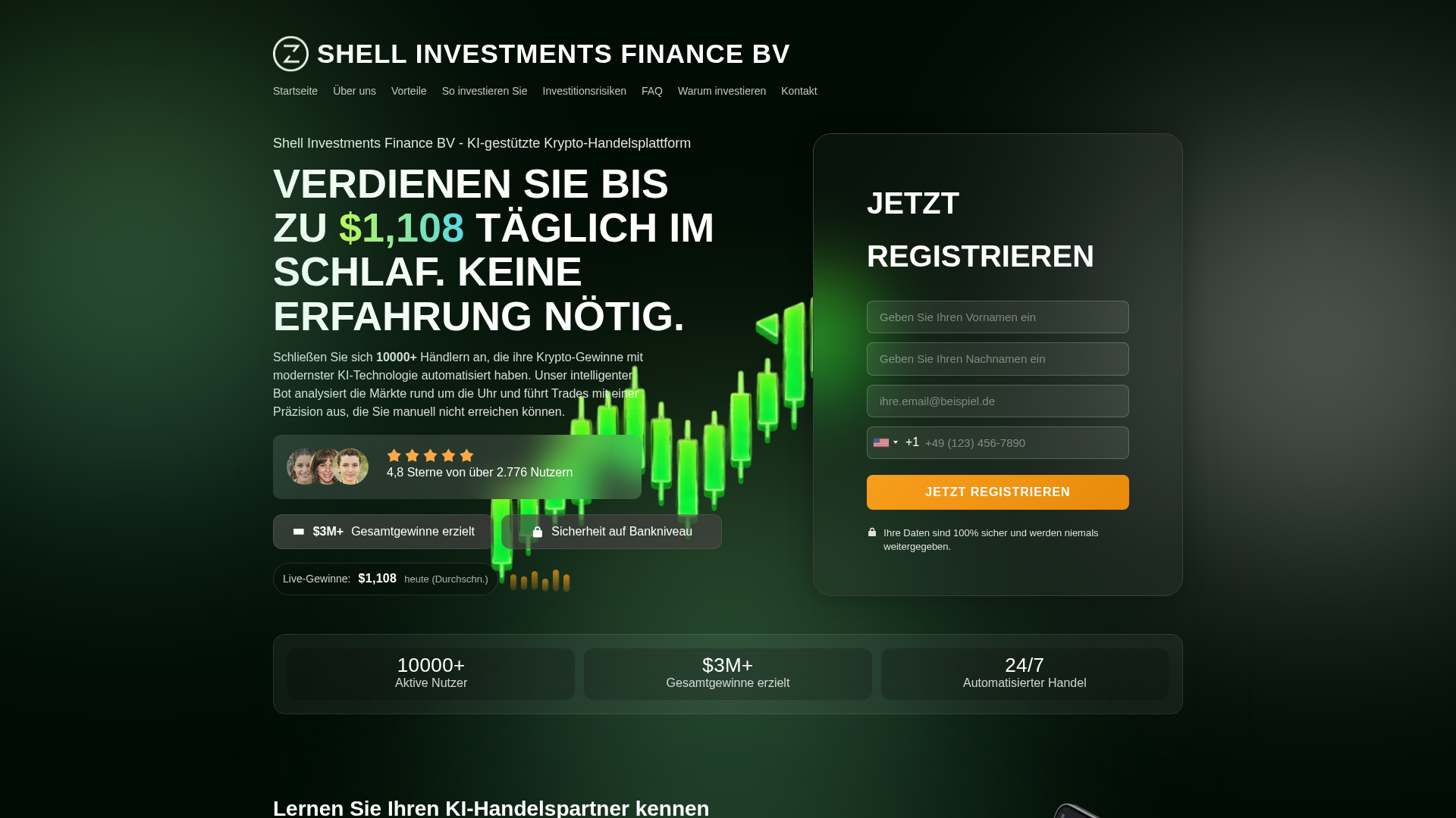 Screenshot of shellinvestmentsfinancebv.de