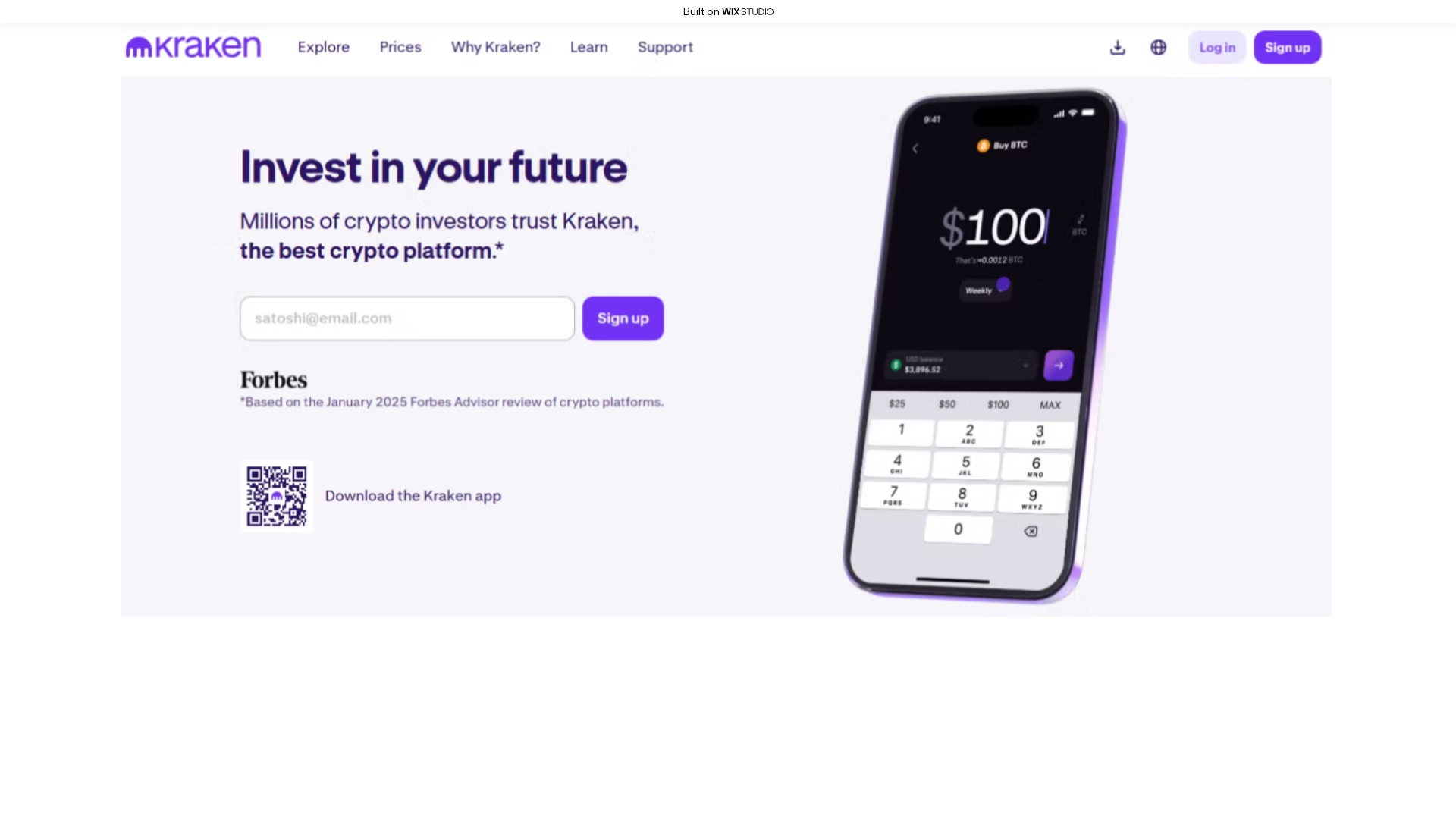 Screenshot of intro-krakanweb.wixstudio.com