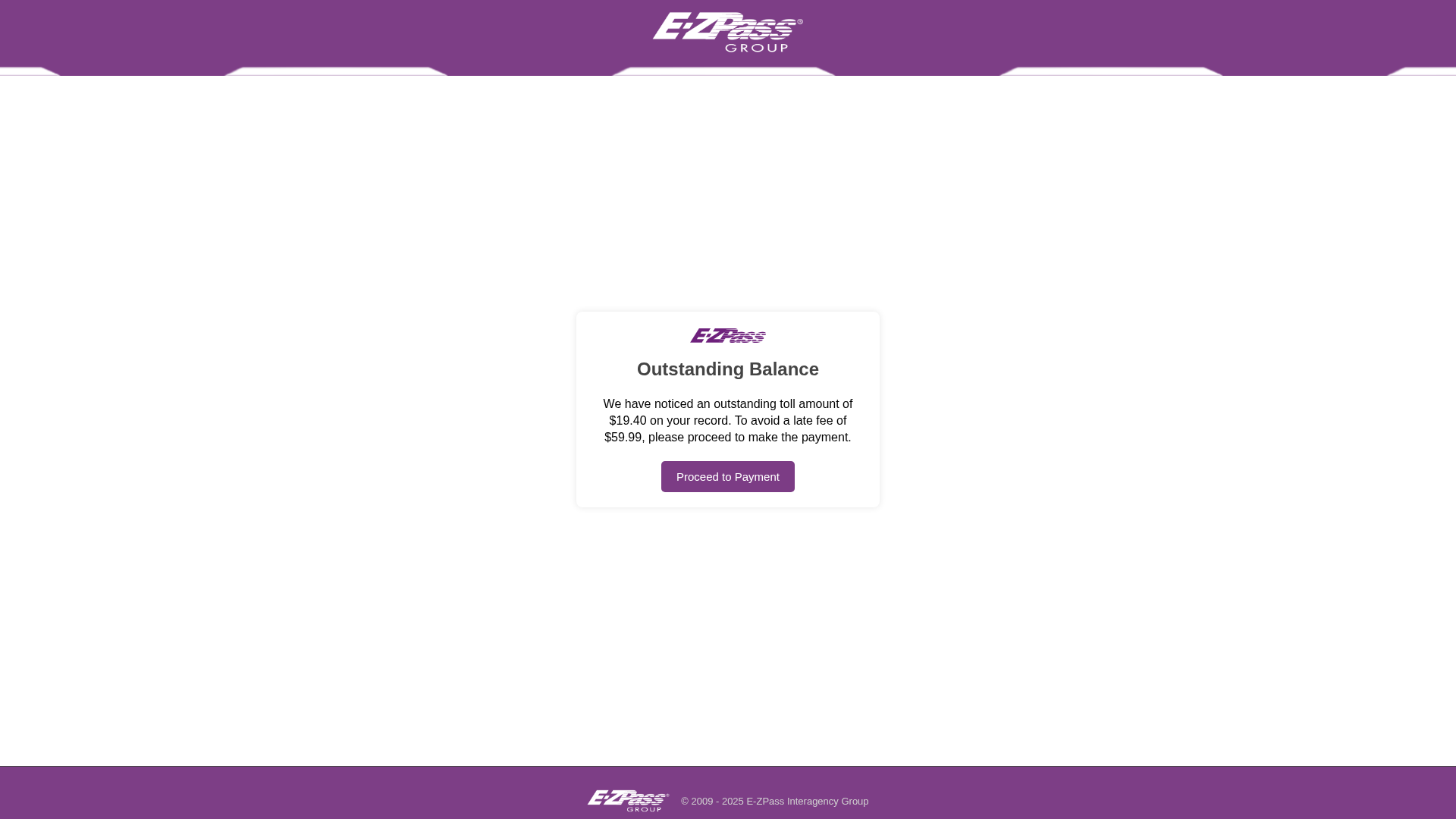 Screenshot of e-zpassgroup-update.20-244-12-151.cpanel.site