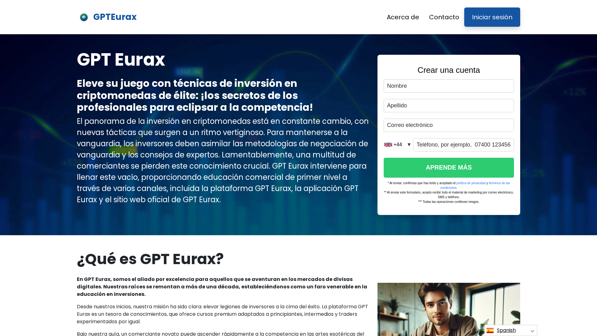 Screenshot of gpt-eurax.com