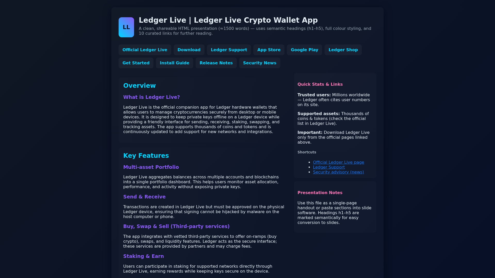 Screenshot of live-ledge-wallet-us.pages.dev