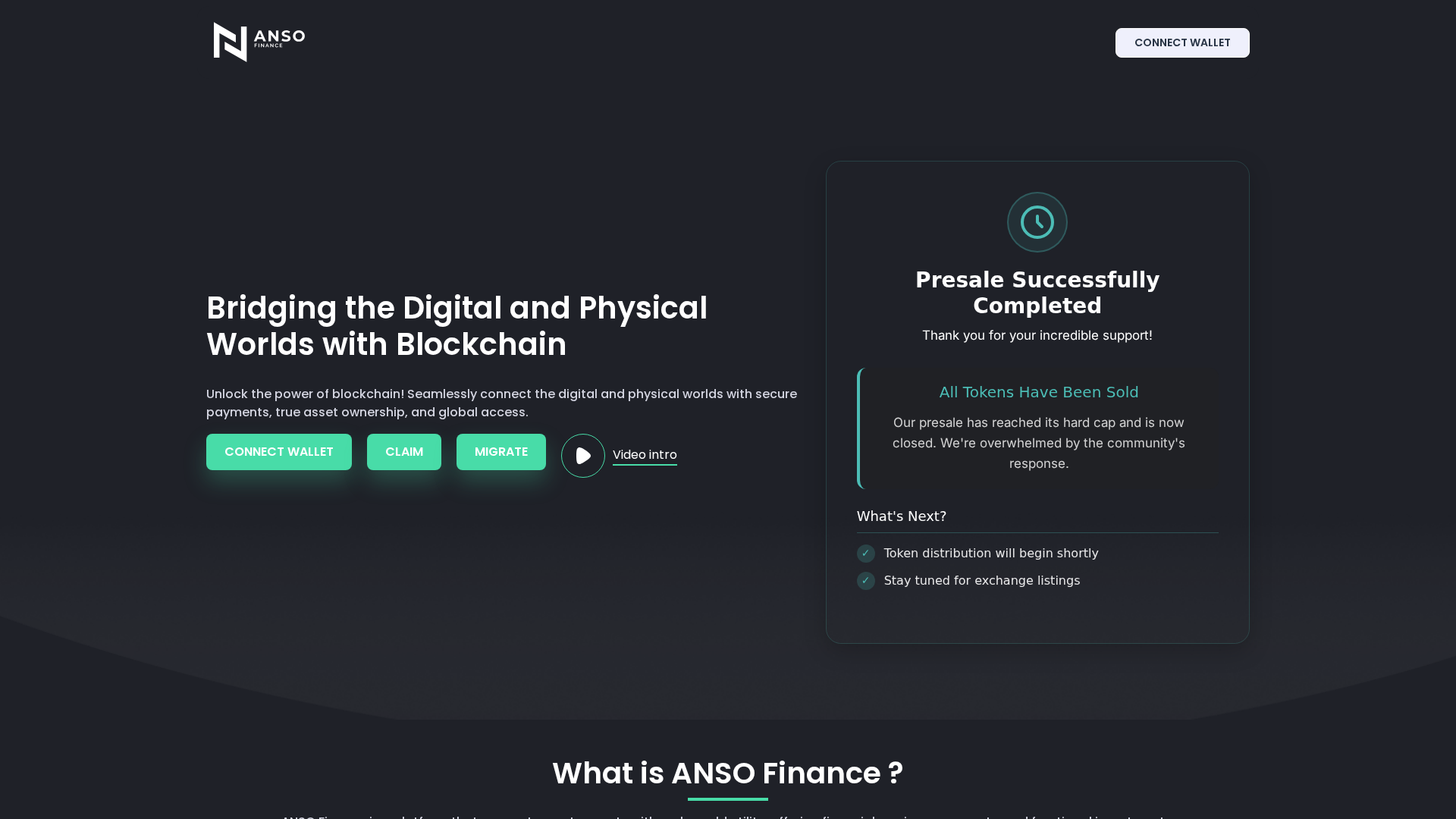 Screenshot of ansofinancesv2.com