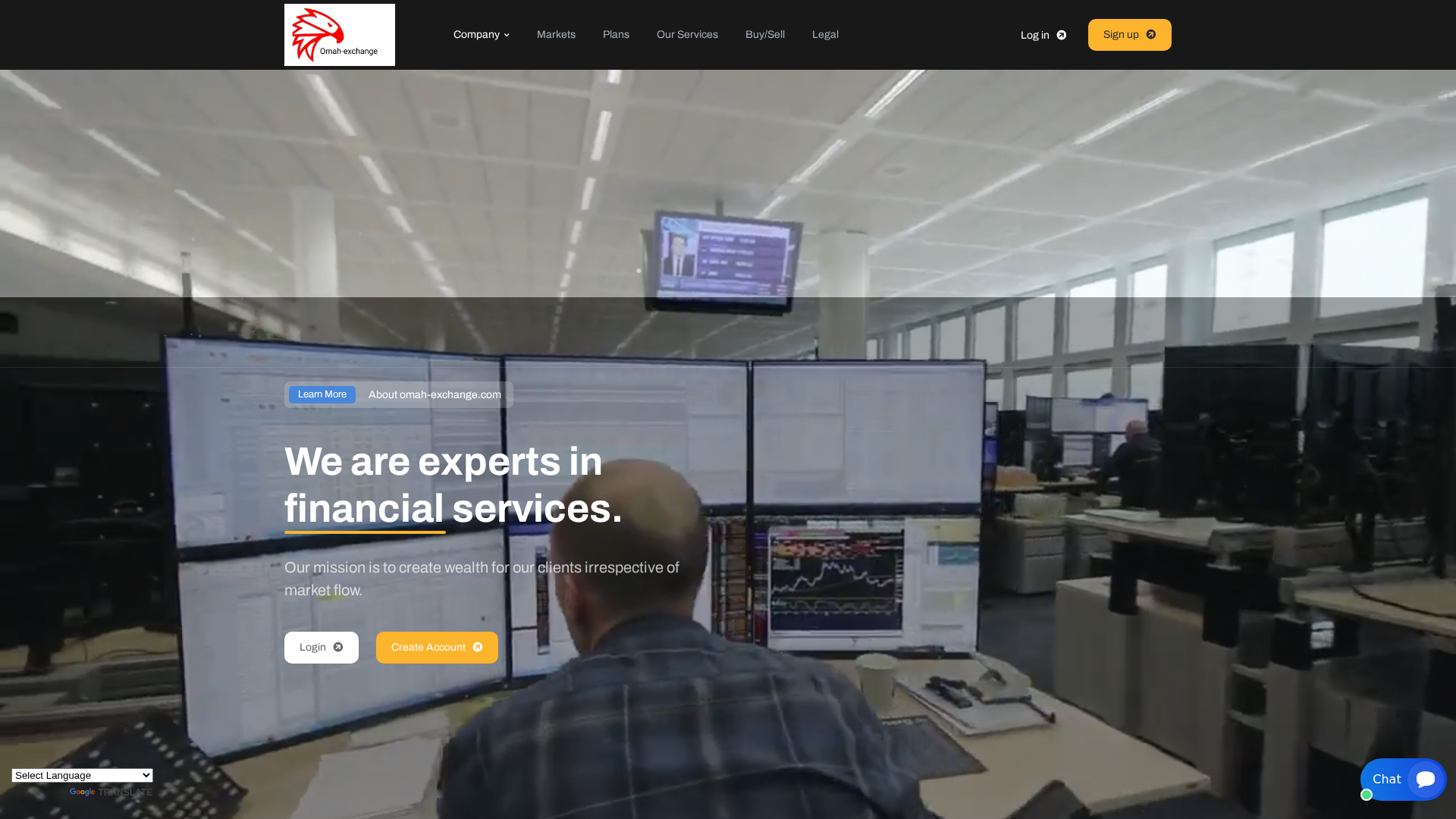 Screenshot of omah-exchange.com