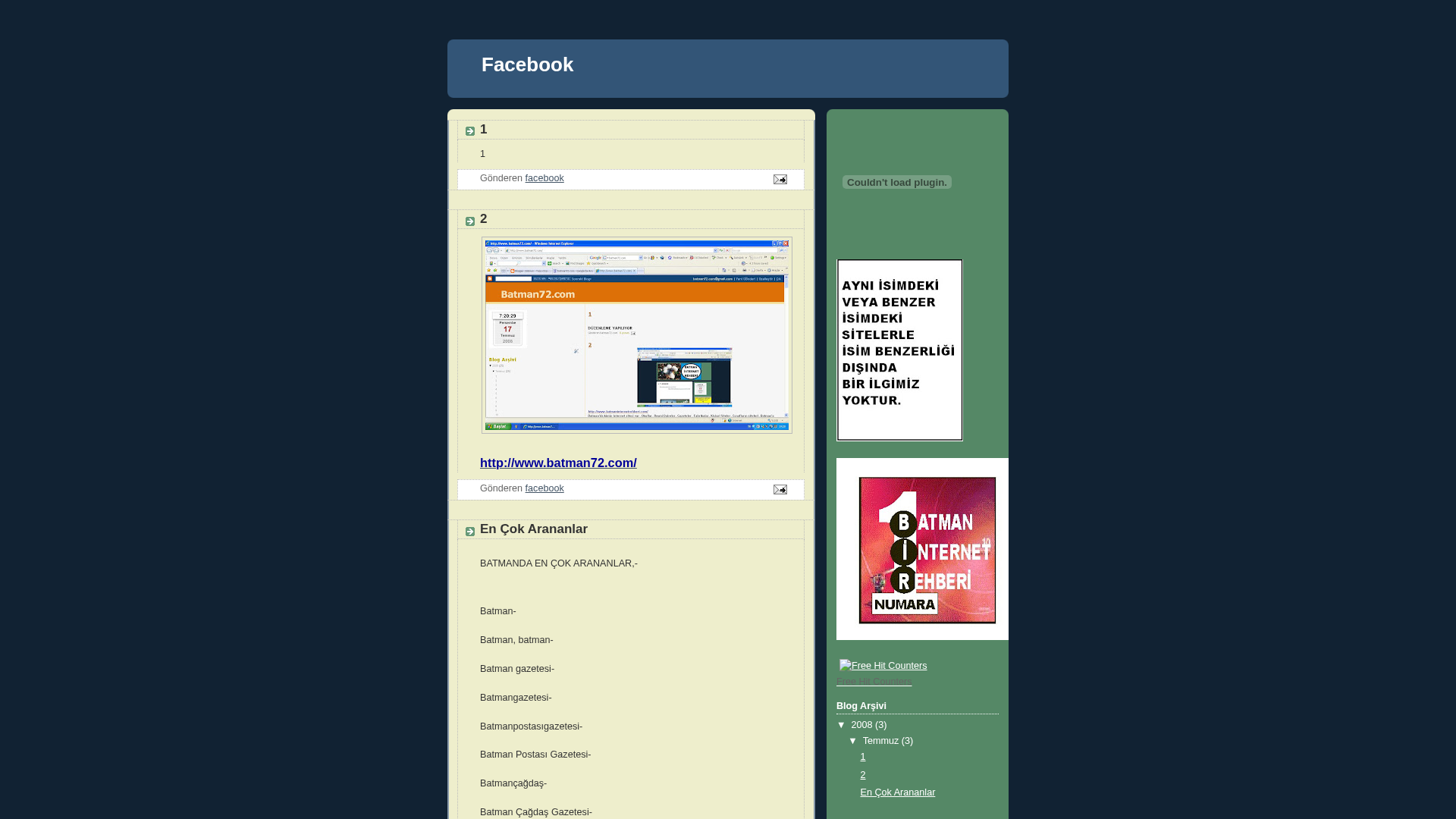Screenshot of www.facebook-trk.blogspot.com