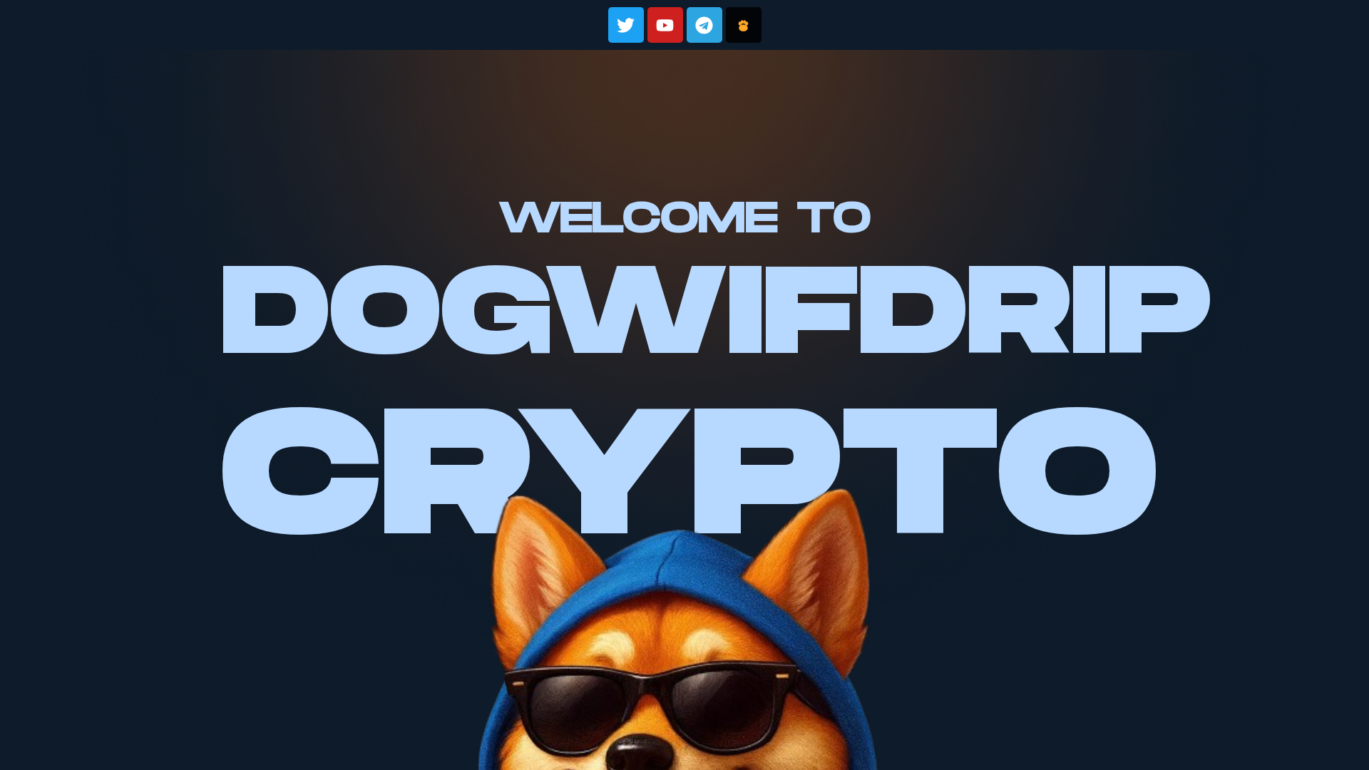 Screenshot of dogwifdripcrypto.com