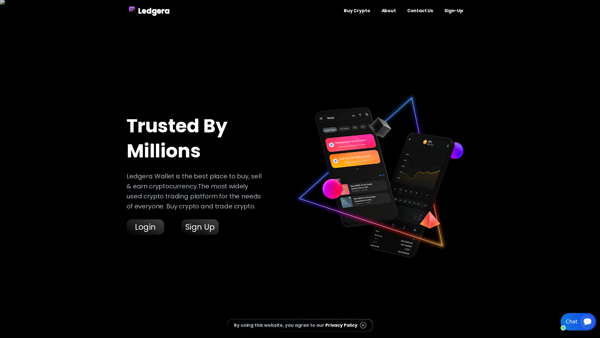 Screenshot of ledgera.top