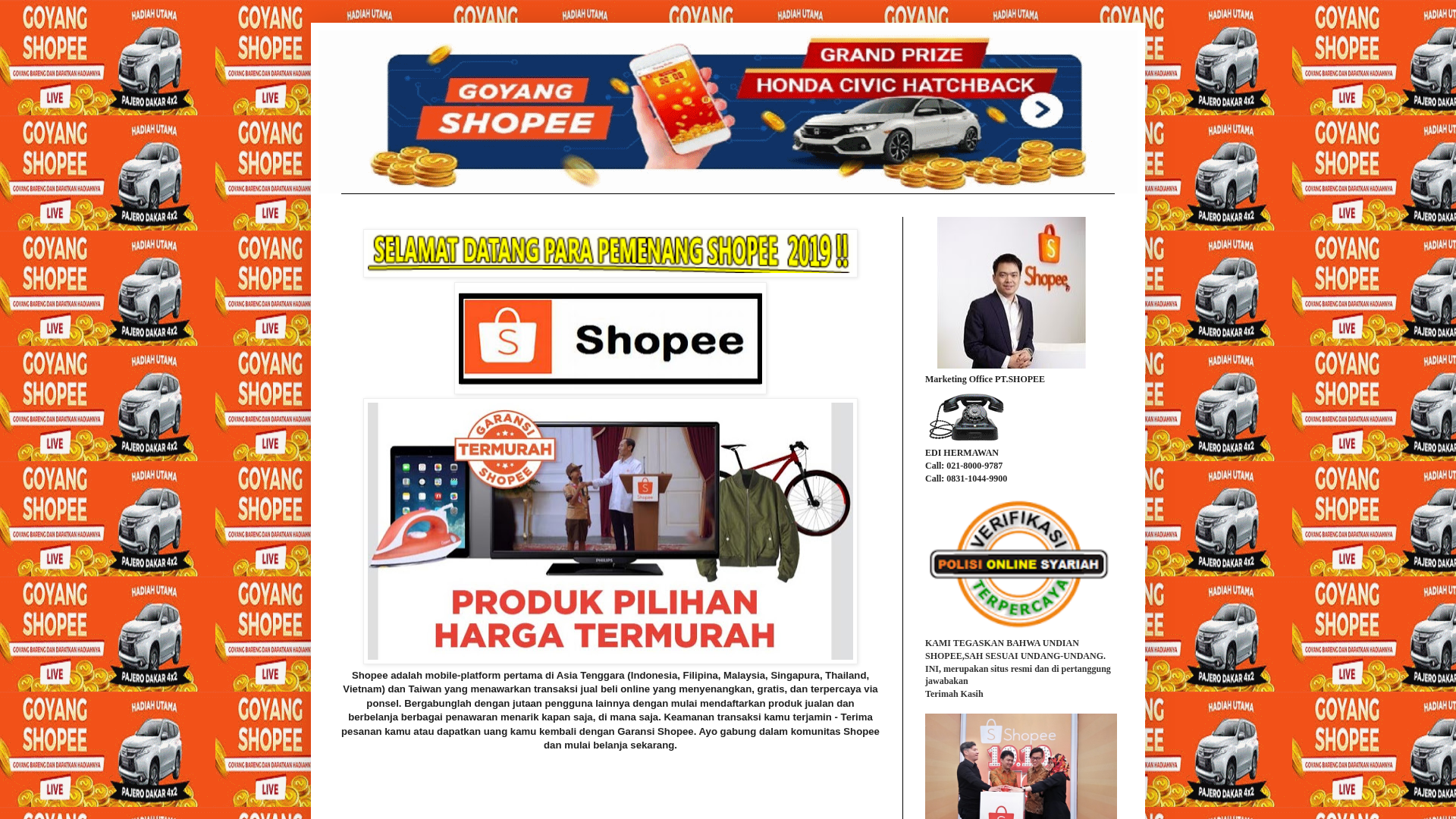 Screenshot of ptshopee990.blogspot.com