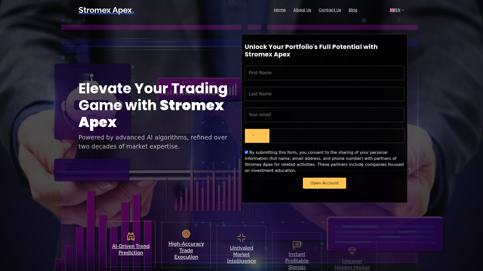 Screenshot of stromex-apex.com