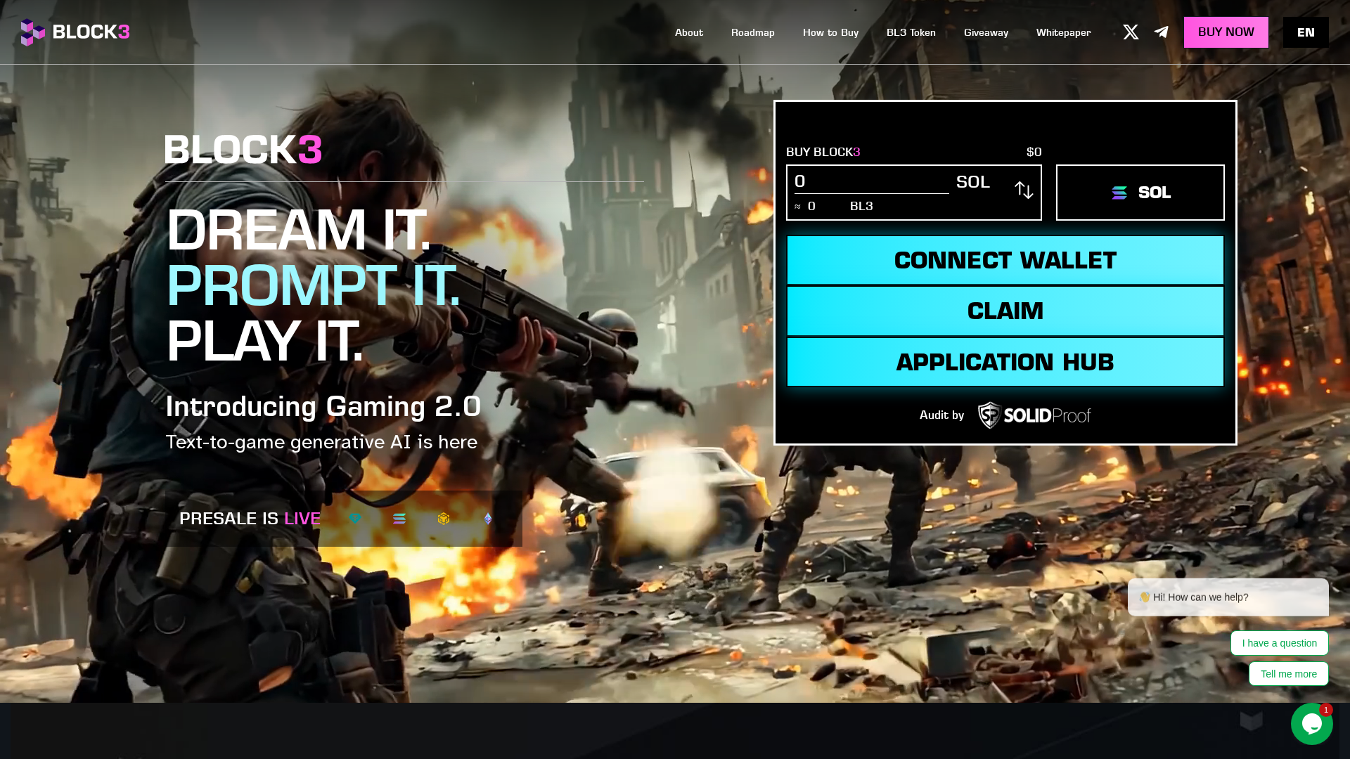 Screenshot of block3-app.pages.dev