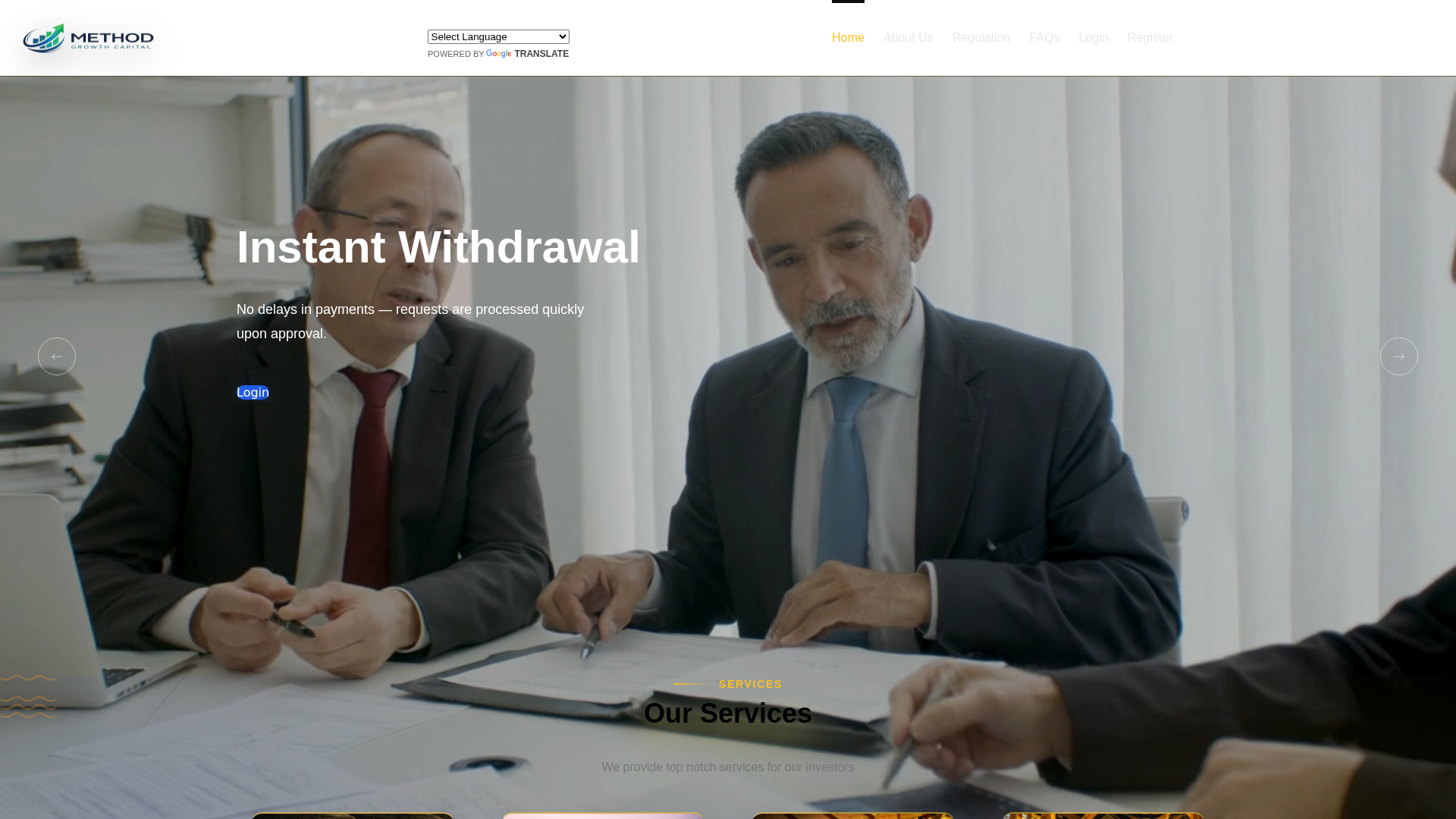 Screenshot of methodgrowthcapital.org
