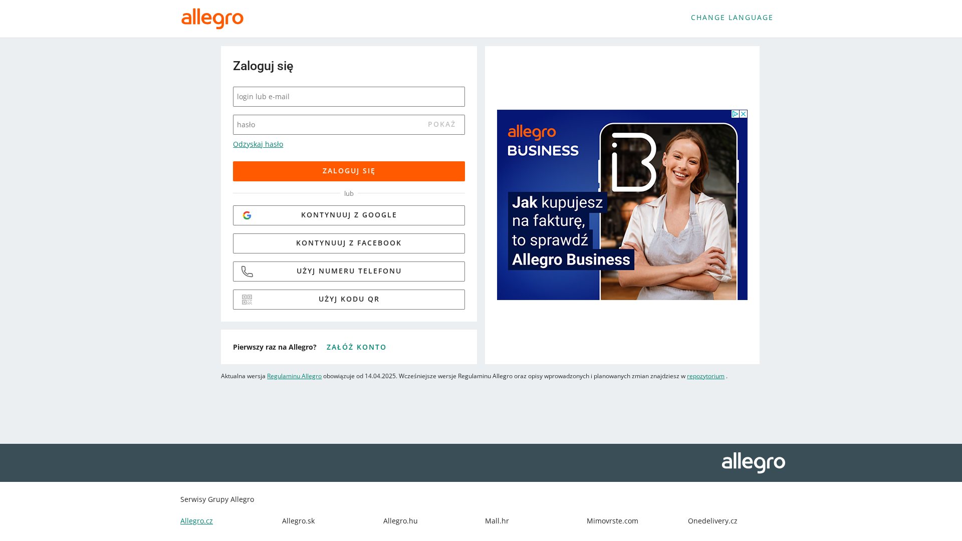 Screenshot of allegrolokalnie.oferta-875461.cfd