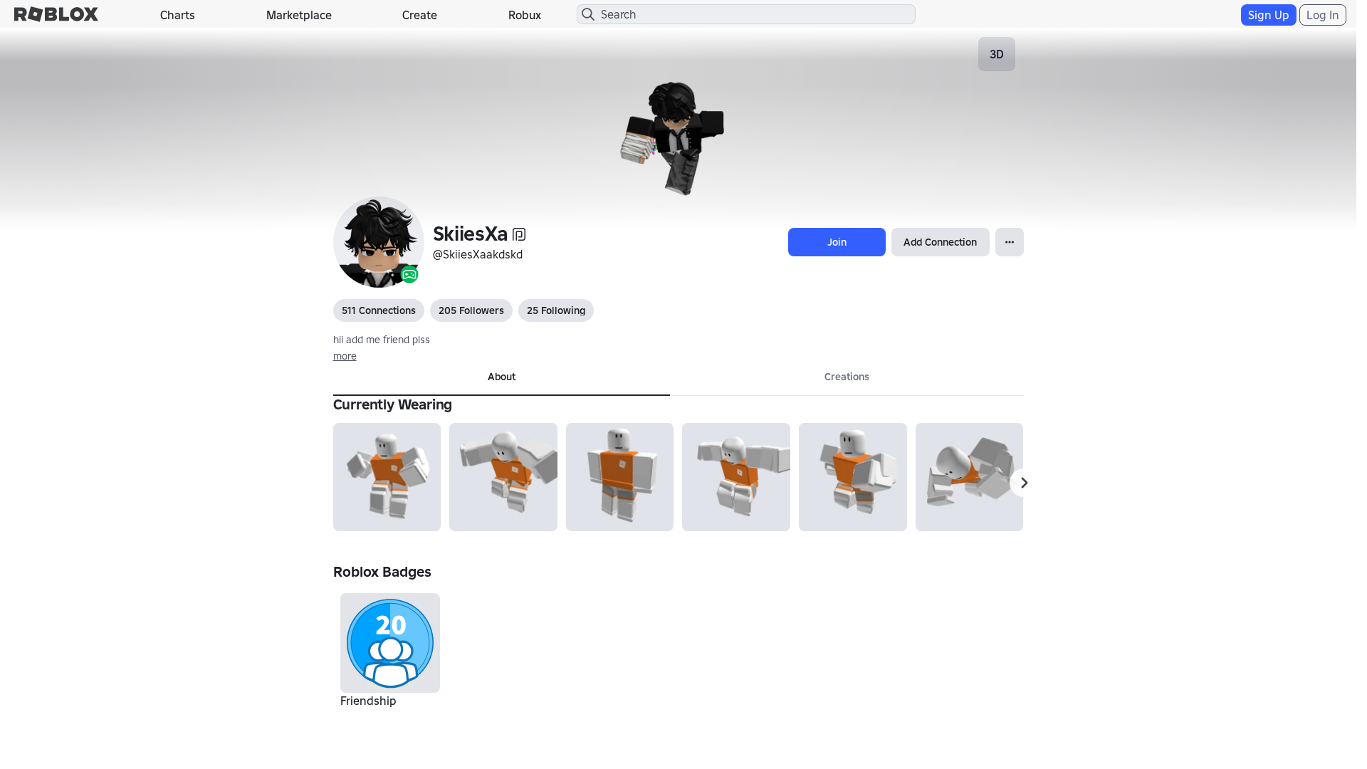 Screenshot of www.roblox.et