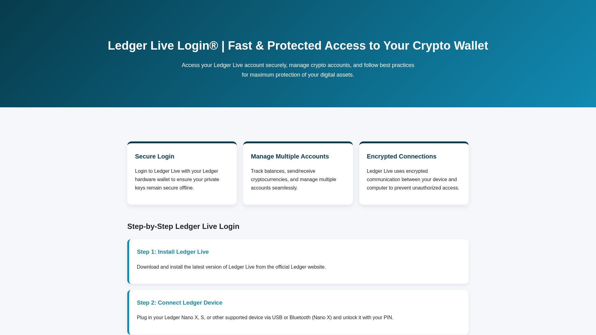 Screenshot of crypto-ledgr-logn-live.pages.dev