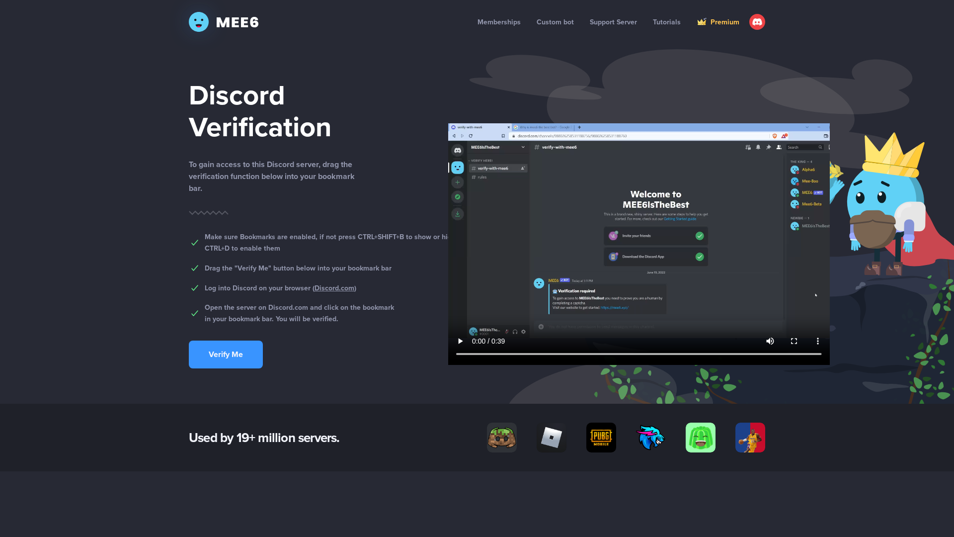 Screenshot of mee6.pages.dev