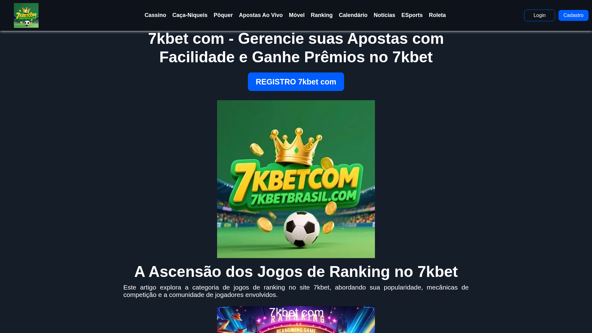Screenshot of 7kbetbrasil.com