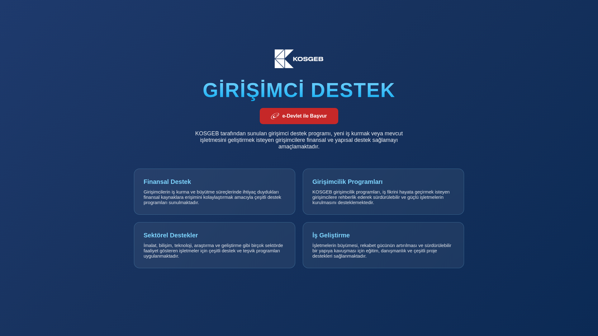 Screenshot of ekosgeb.com