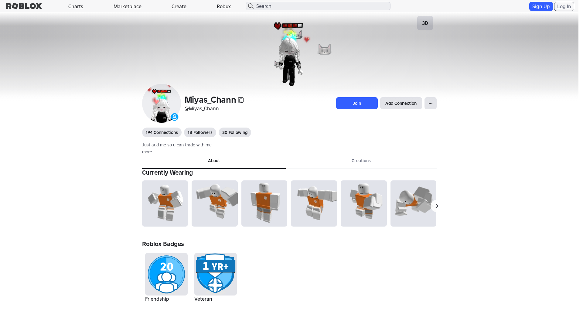 Screenshot of www.roblox.com.mu