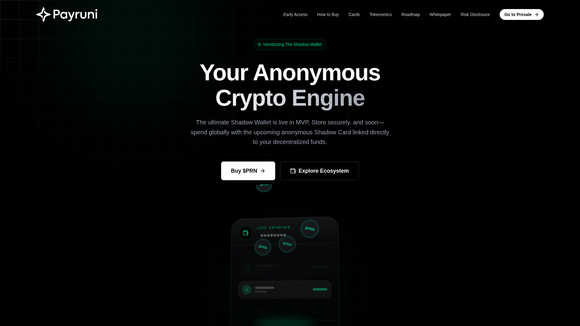 Screenshot of payruni.com