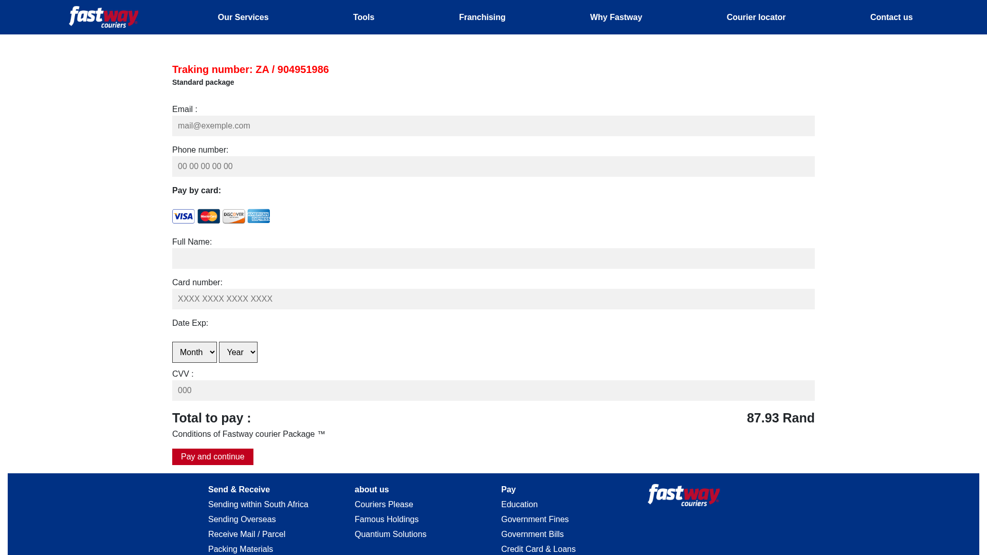Screenshot of gartechnology.tech