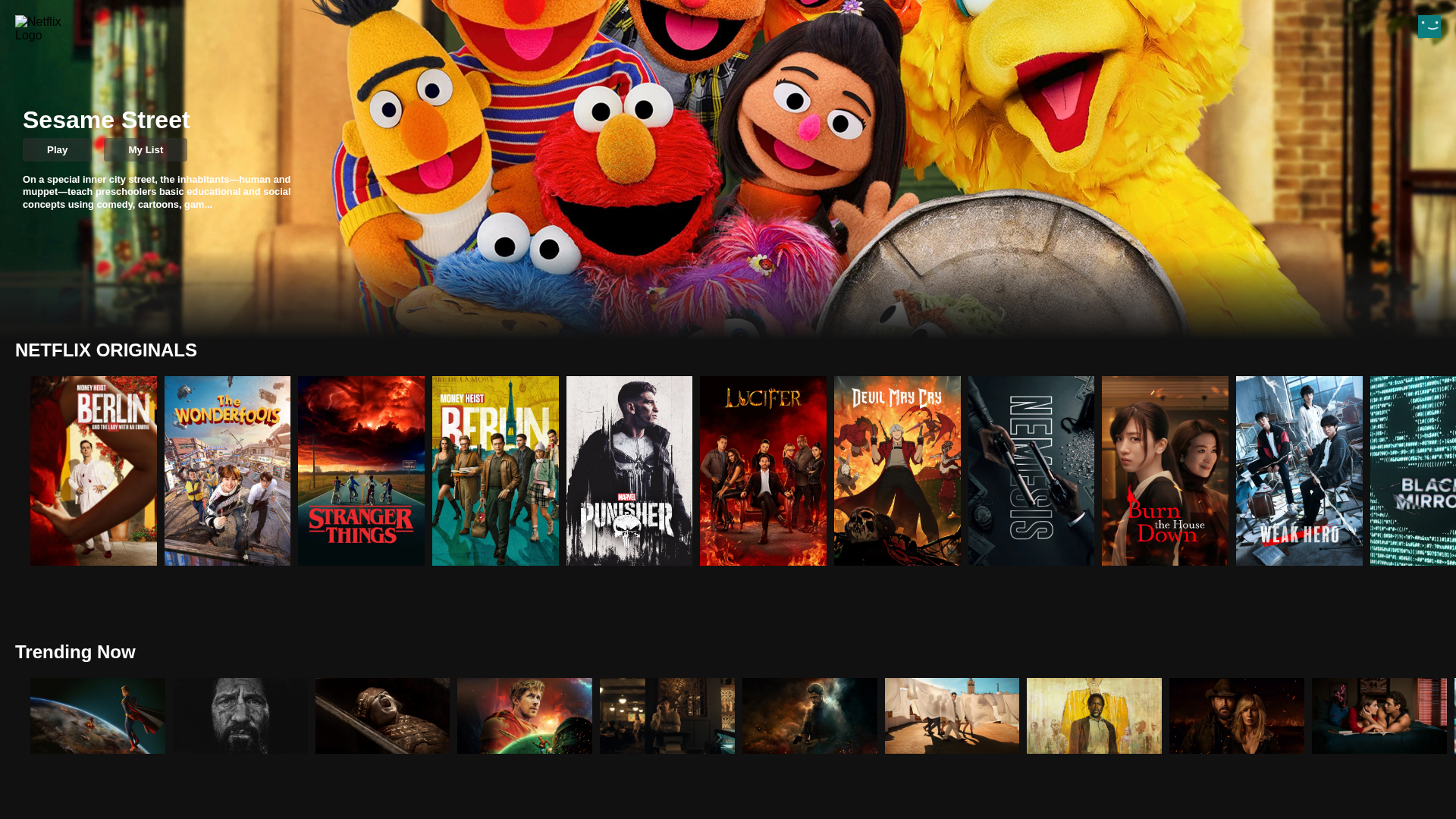 Screenshot of netflix-project-c3b61.web.app