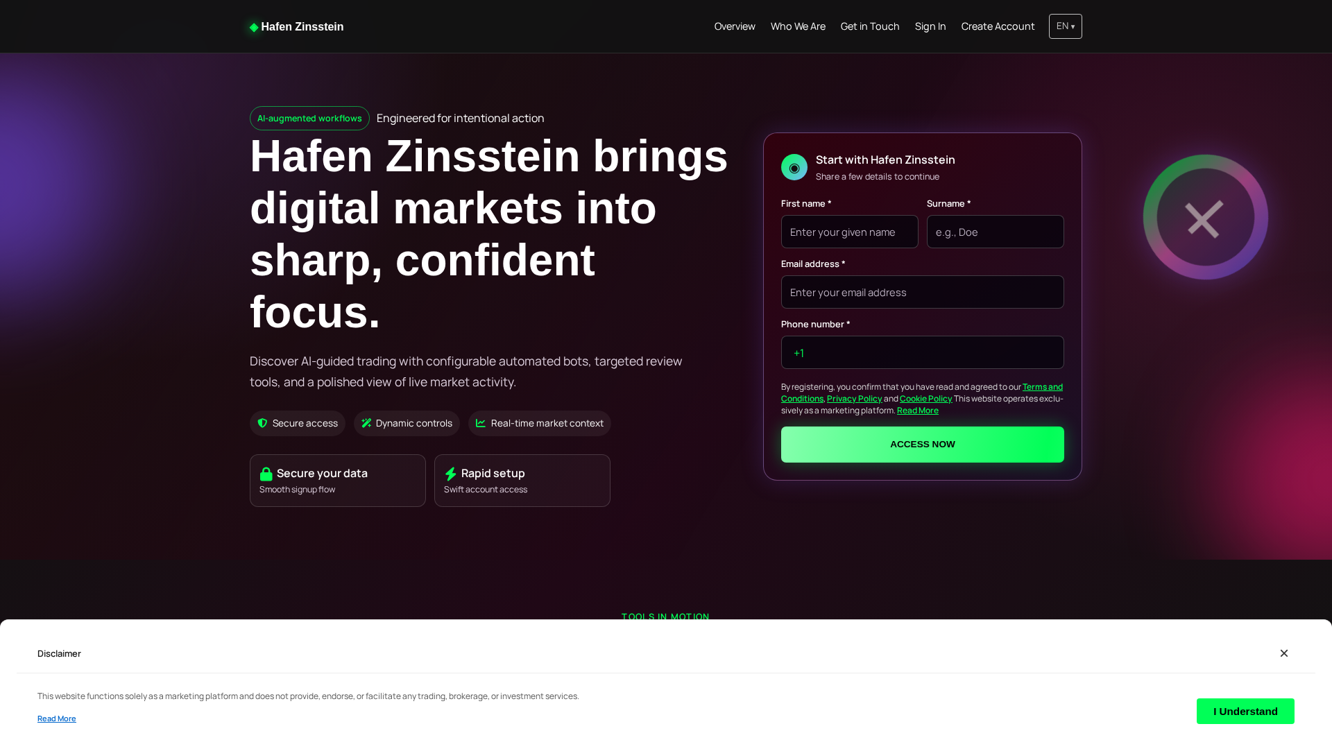 Screenshot of hafenzinsstein.digital