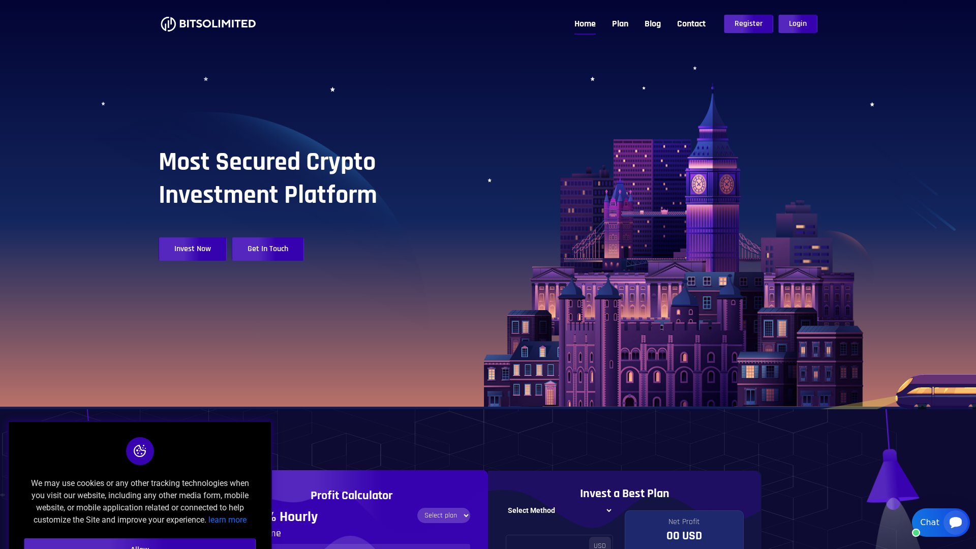 Screenshot of bitsolimited.com