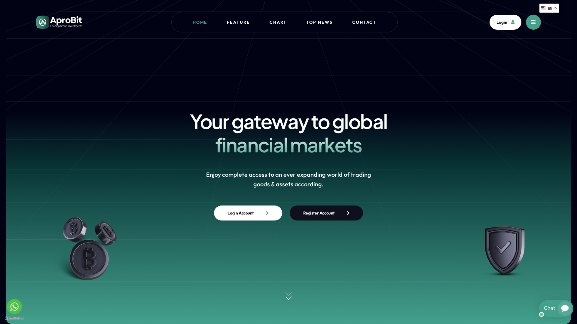 Screenshot of aprobitcapitals.com