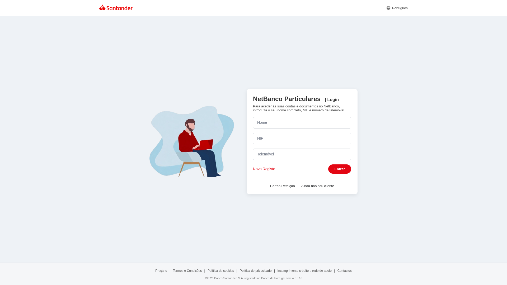 Screenshot of acessoidentificado.com
